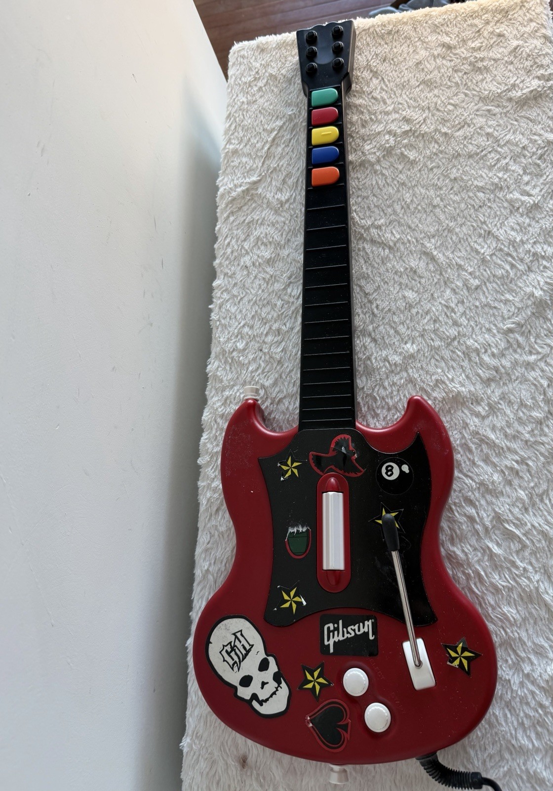 SONY Playstation 2 PS2 Console Guitar Hero Bundle Guitar Multiple Games WORKING