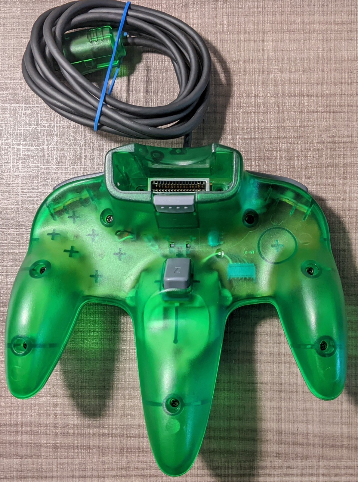 Nintendo 64 N64 Jungle Green Donkey Kong Console Bundle W/ Expansion Pak Tested
