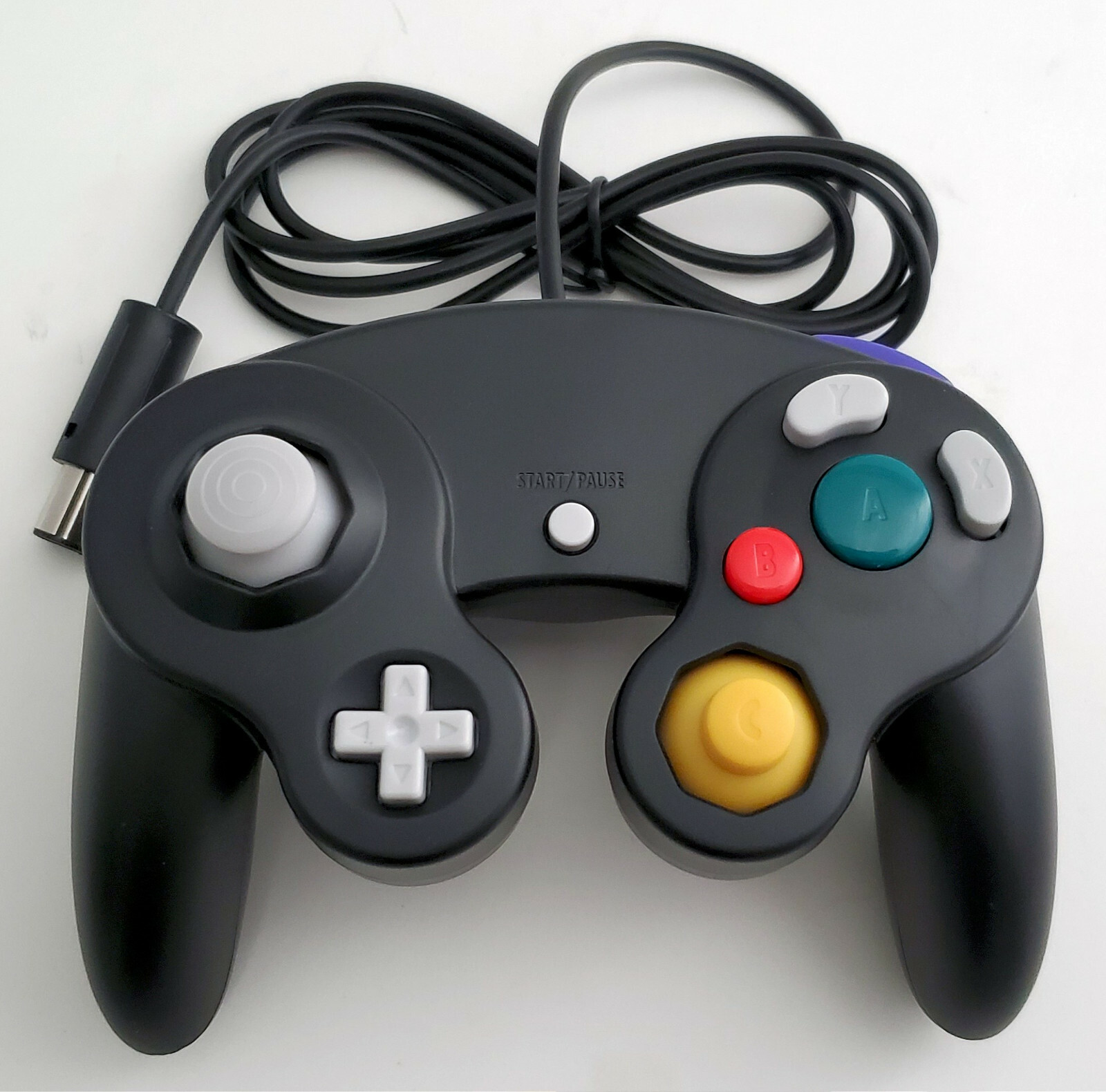 Nintendo GameCube DOL-001 Gaming System Console 2 Controller Bundle Black GCN