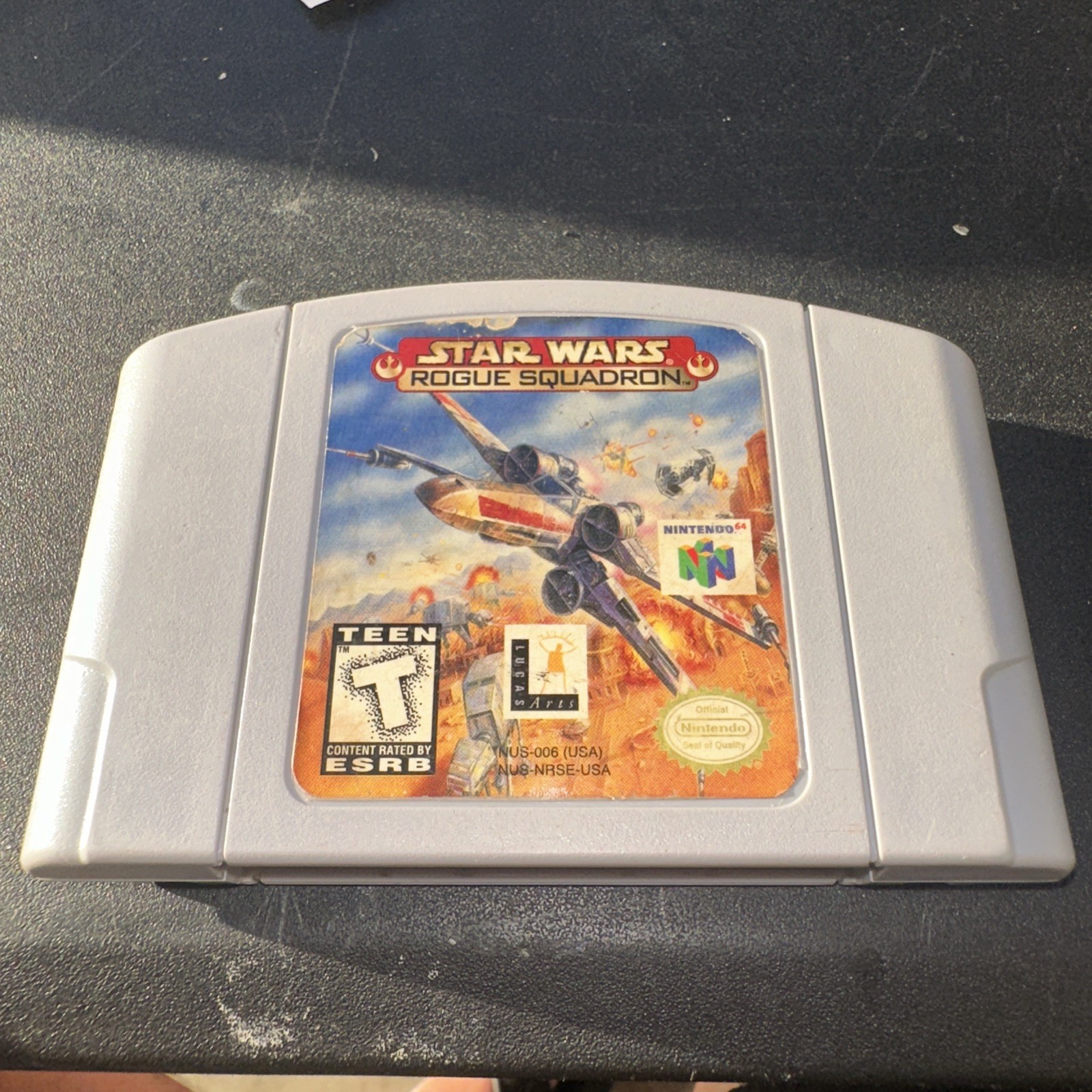 LucasArts Star Wars: Rogue Squadron Action Adventure Nintendo 64 NTSC-U/C Tested