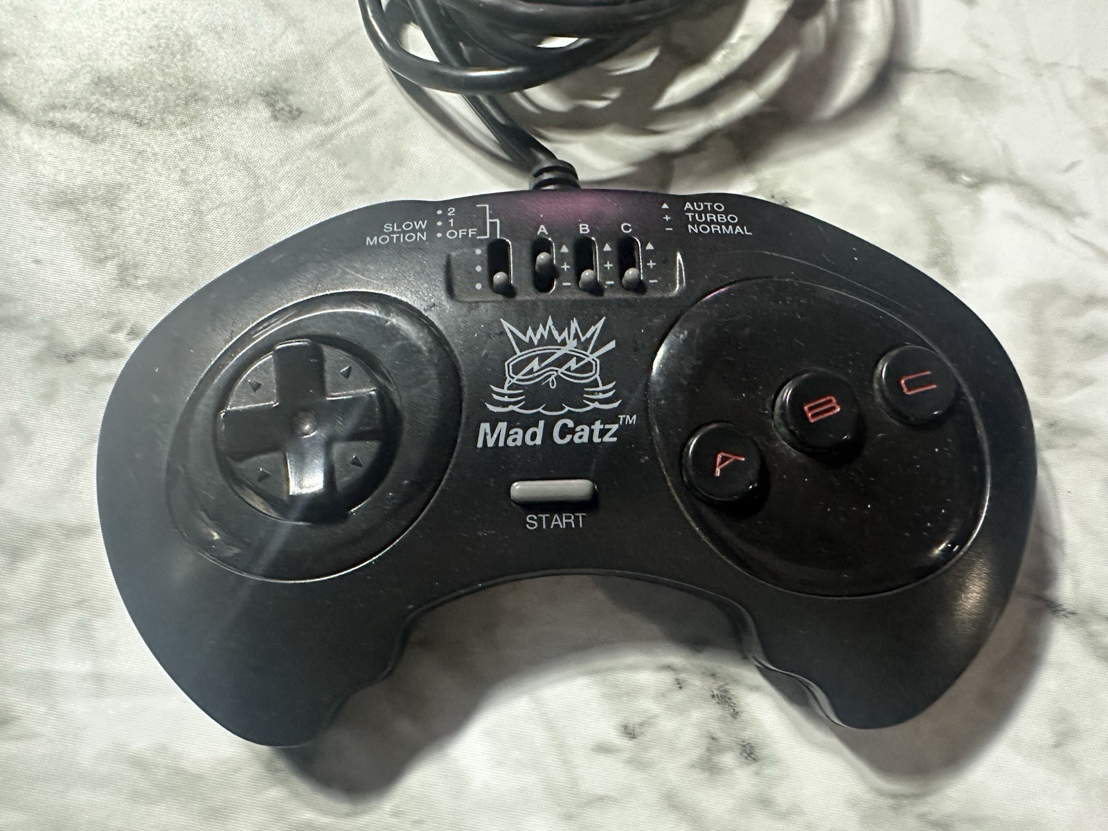 SEGA Genesis 16-Bit Console MK-1601 Black NTSC-U/C w/ Controller & Cables