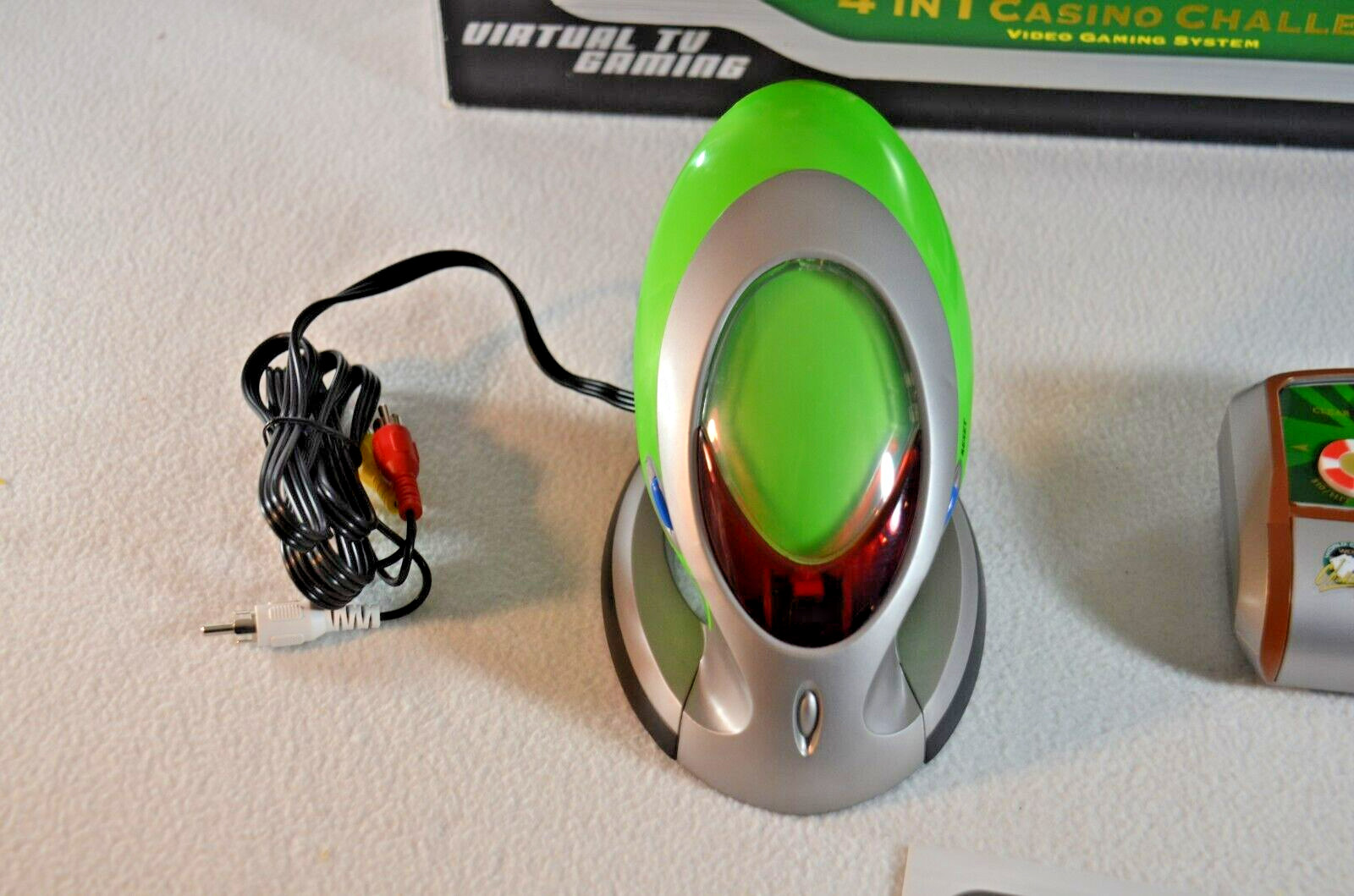 4 in 1 Casino Challenge Video Gaming System N-Vision Complete