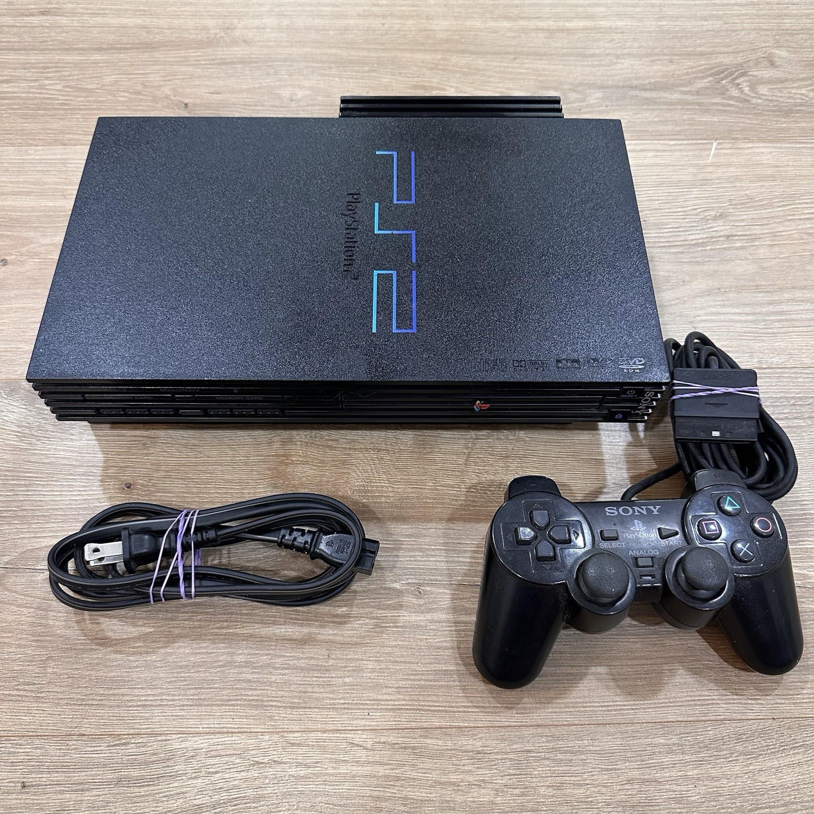 Sony PlayStation 2 Console W/network Adaptor And Controller SCPH-39001