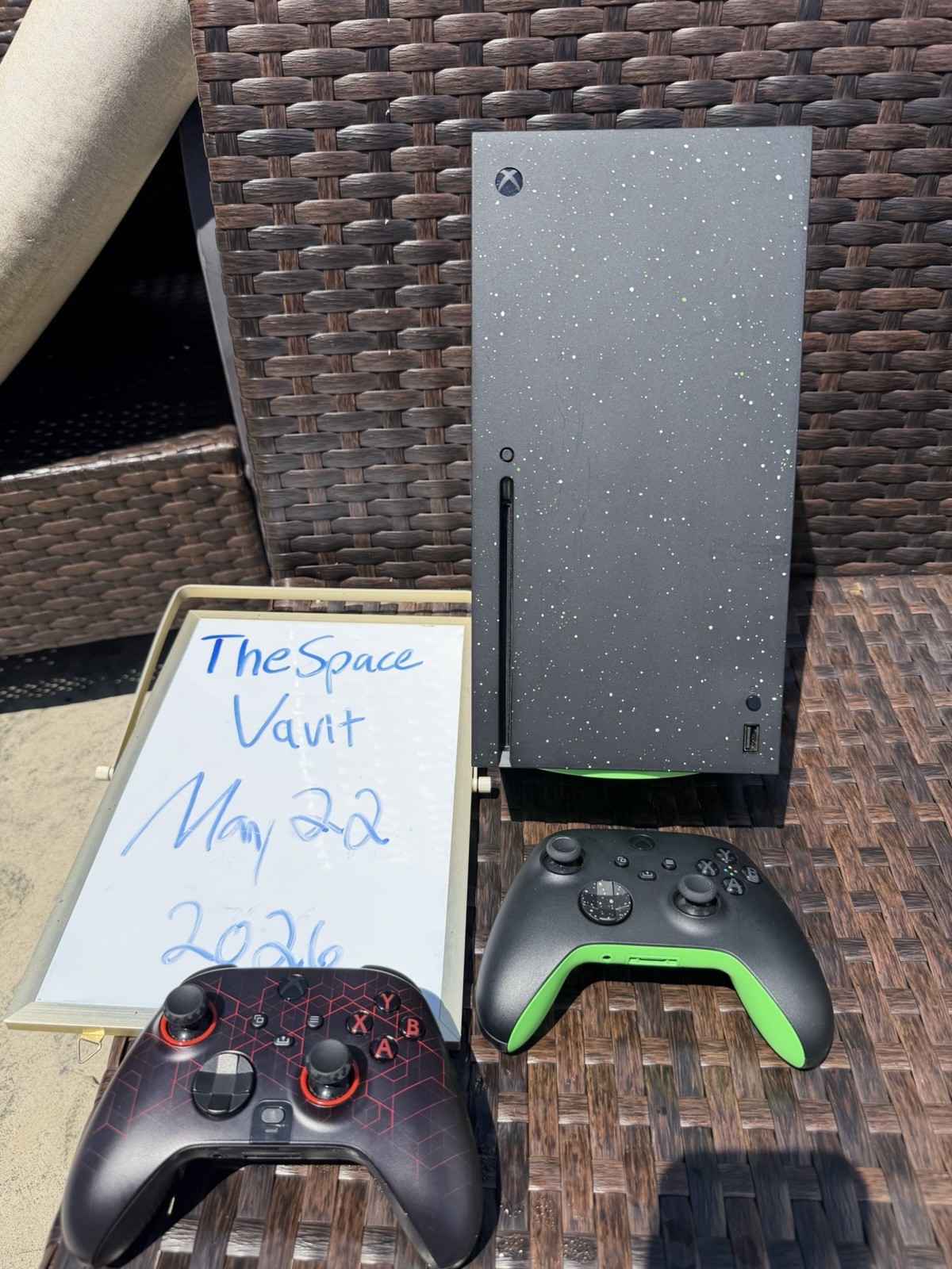 Microsoft Xbox Series X 2TB Console Gaming System Galaxy Black 1882 BUNDLE READ