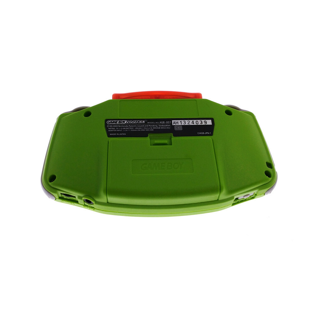 Apple Green AGS-101 Backlight Backlit Screen Game Boy Advance GBA Game Console