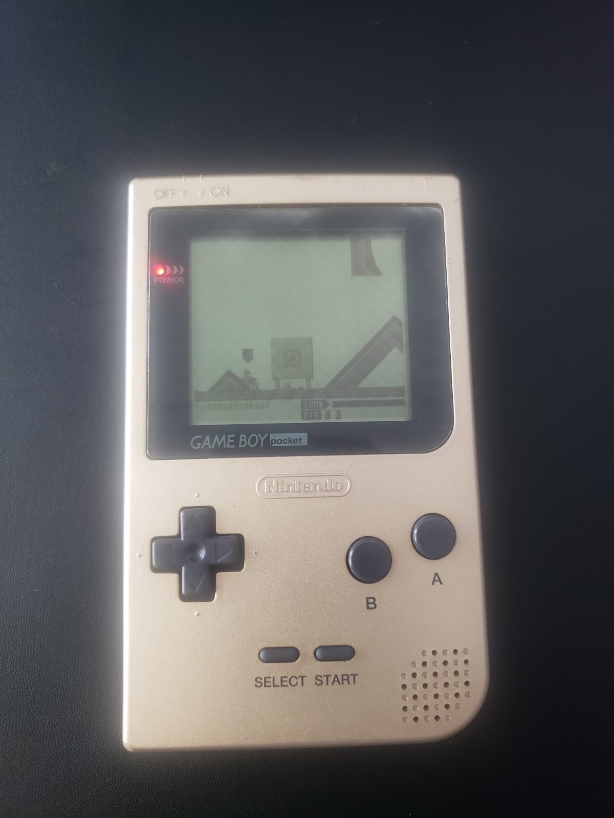 Nintendo Game Boy Pocket Gold Handheld System MGB-001