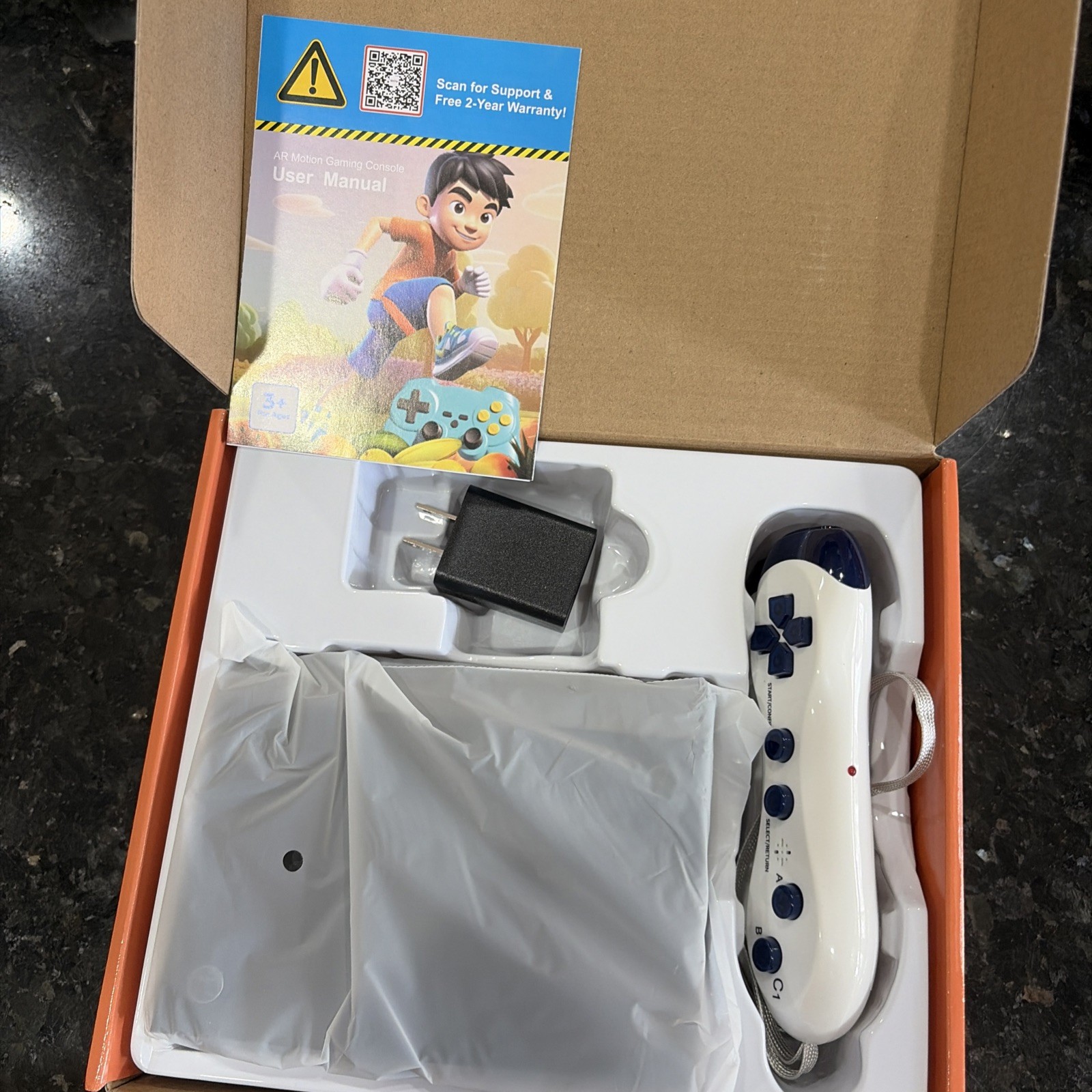 AR Motion Gaming Console Plug & Play Video Game System Kids & Family