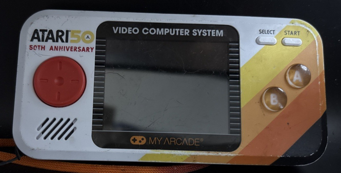 Atari 50th Anniversary My Arcade Portable Pocket Player *UNTESTED*