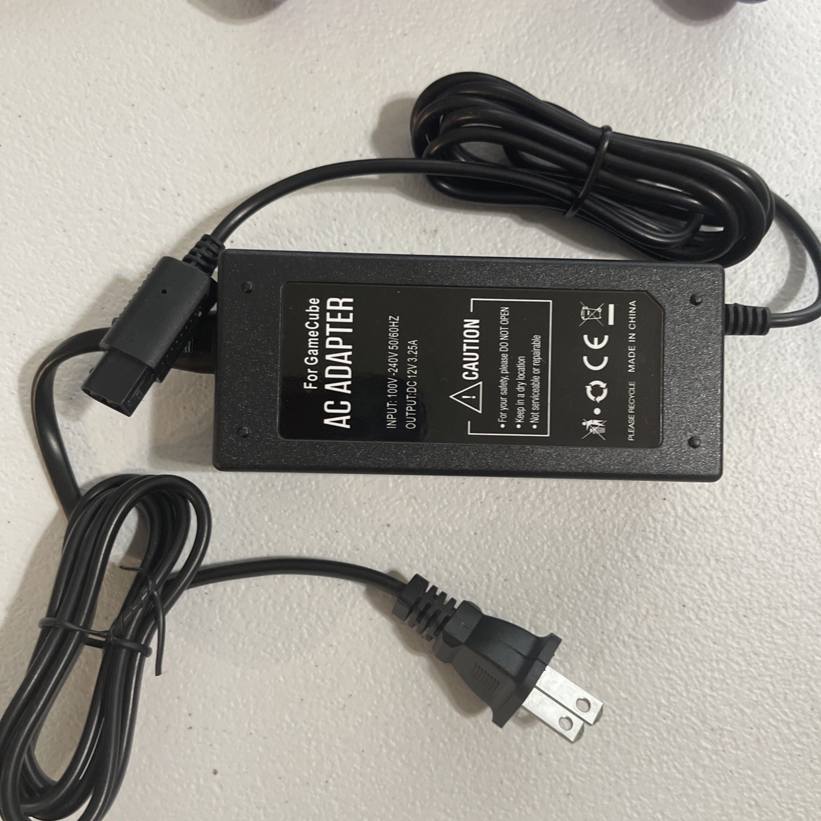 Nintendo GameCube 2001 DOL-101USA Grey W Controller Cables and Game Tested Works