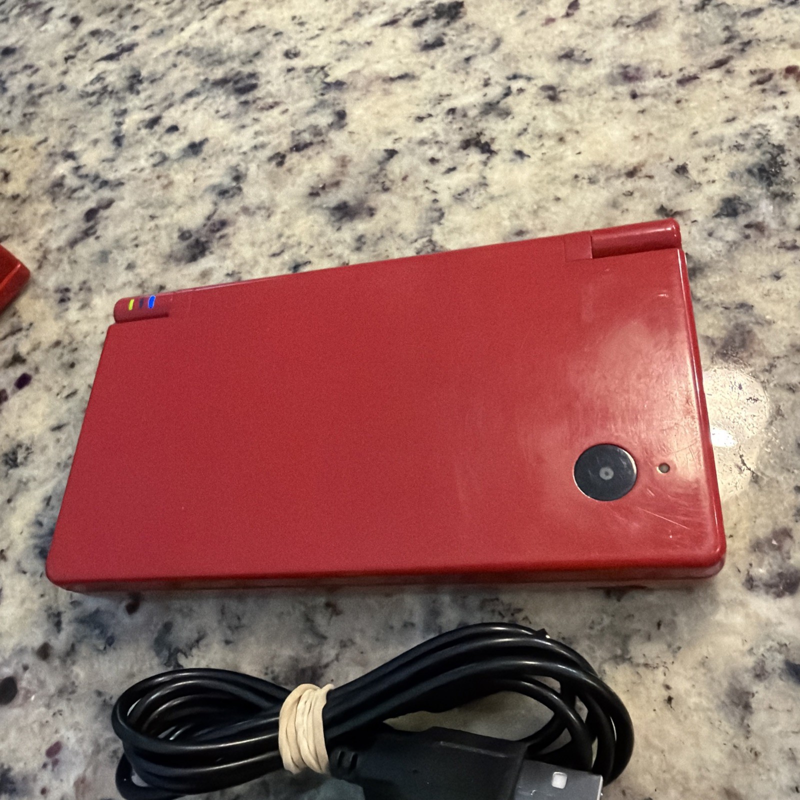 Nintendo DSi Launch Edition Matte Red Handheld System Games Games Games #32
