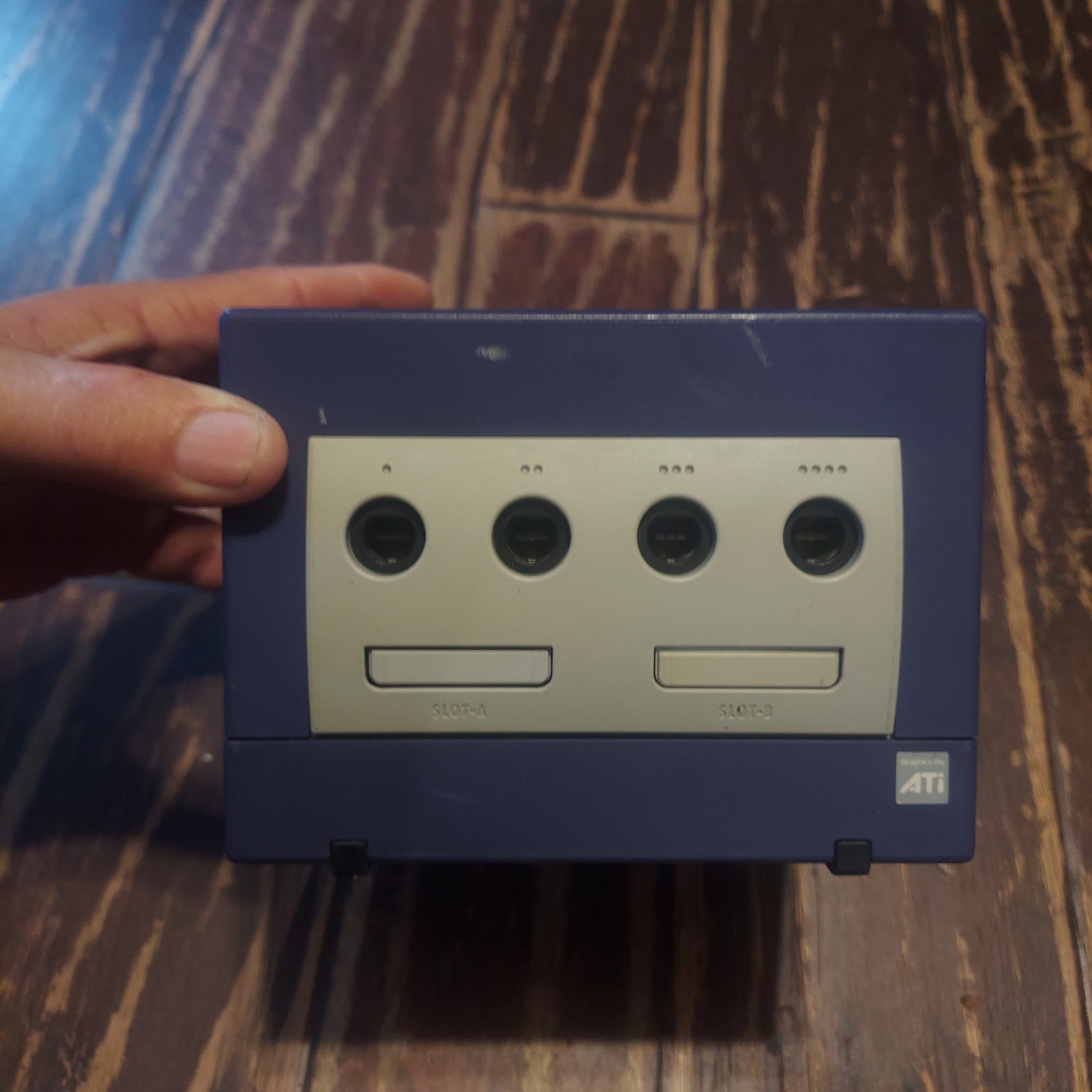 Nintendo GameCube DOL-001 Bundle 2 OEM Controllers 8 Games Memory Card Tested