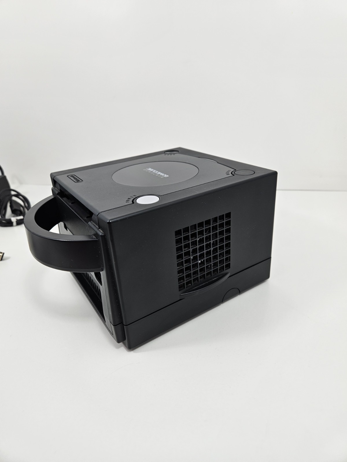 Nintendo GameCube Black – DOL-101 – w/ Controller & Cords – Working