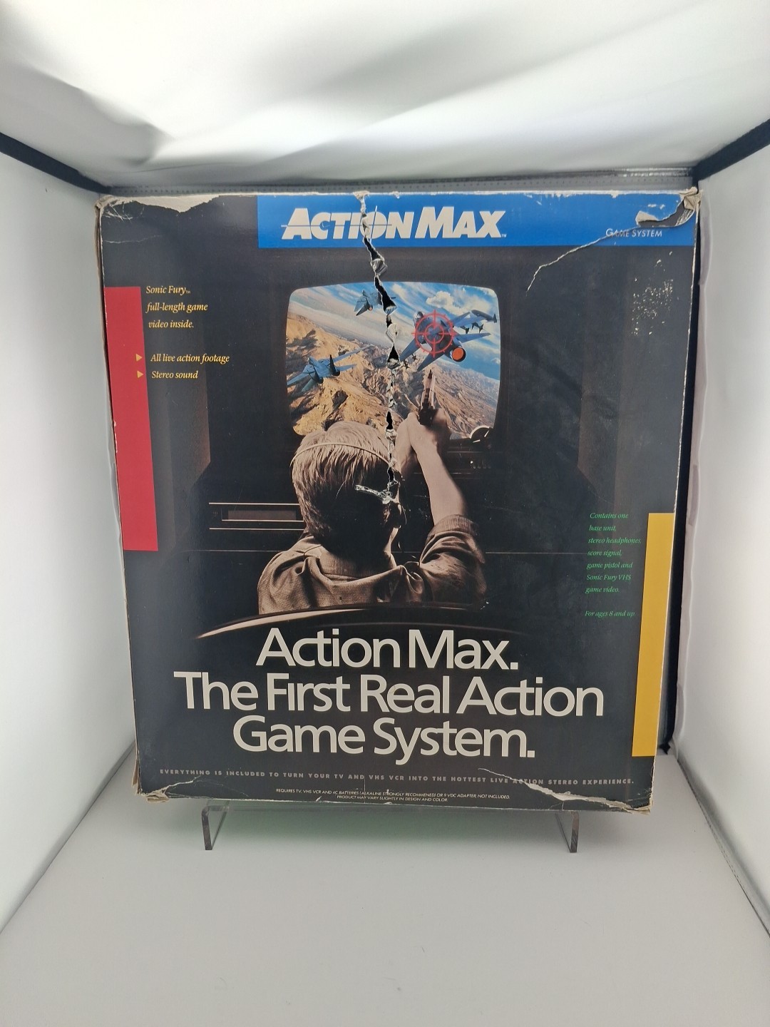 1987 Action Max The First Real Action Game System New Condition In Box No Headph