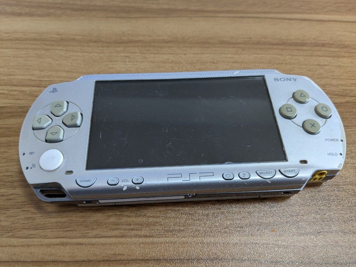 Sony PSP-1000 PlayStation Portable Console Silver Junk Japan