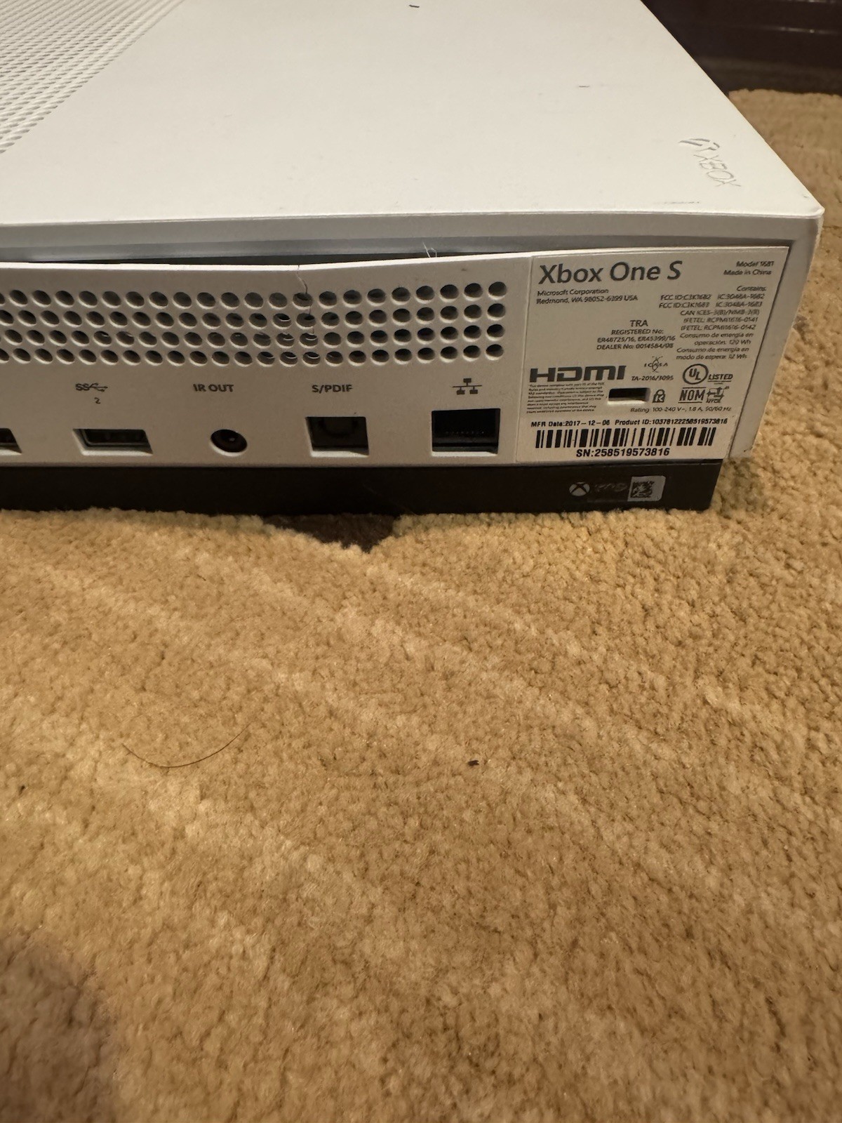 Microsoft Xbox Series S White Console for Parts/Repair (READ DESCRIPTION)