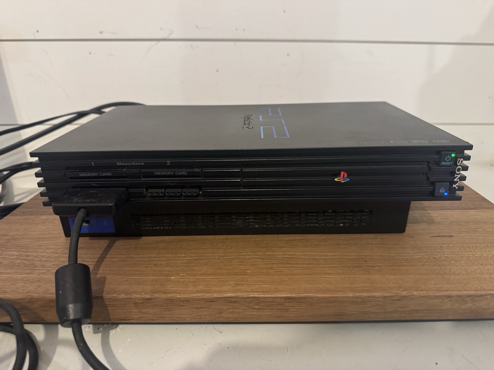 Sony PlayStation 2 PS2 Fat Console Controller &Av Cord SCPH-35001