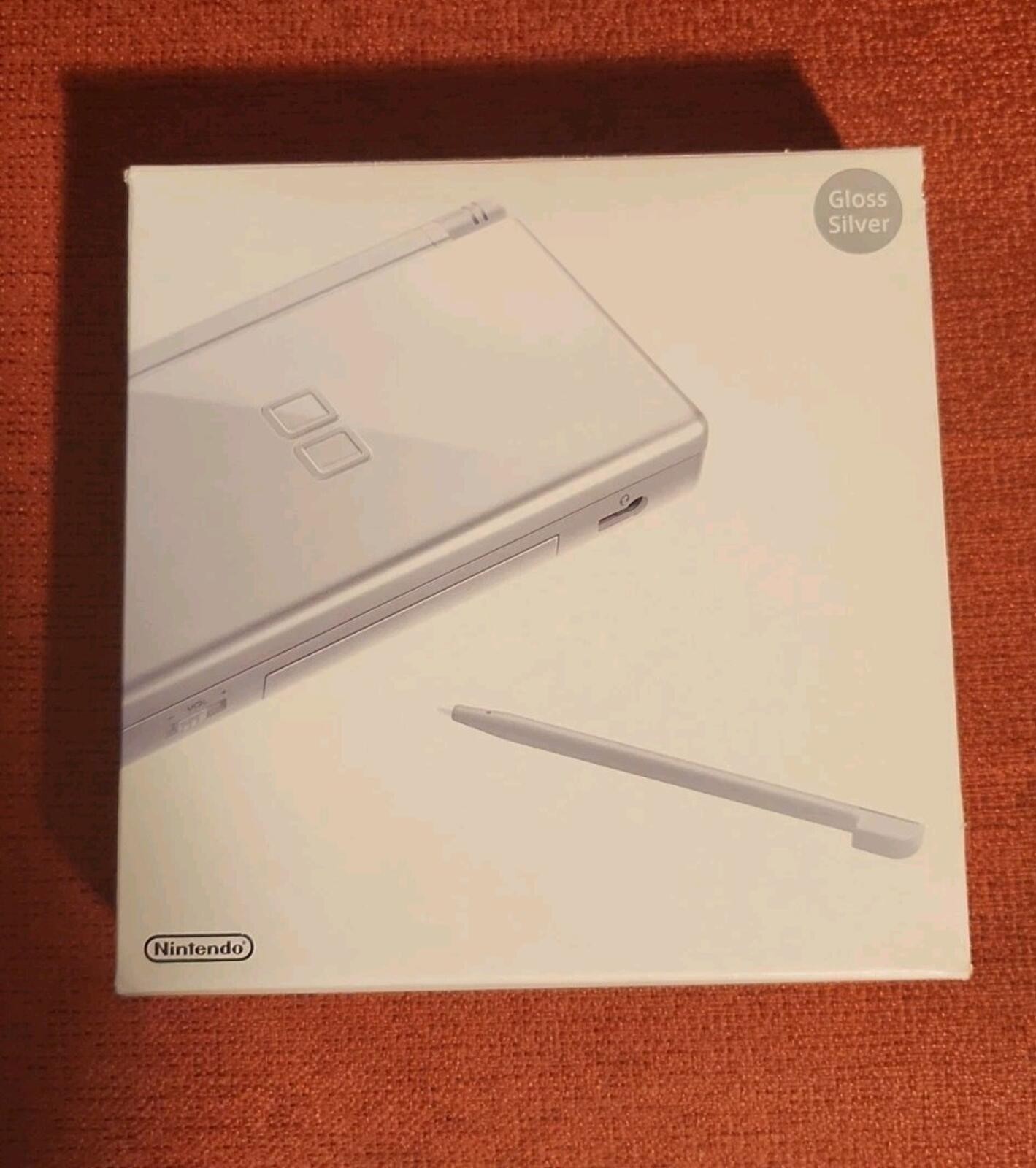 Nintendo DS Lite Launch Edition Silver Handheld System – Open Box