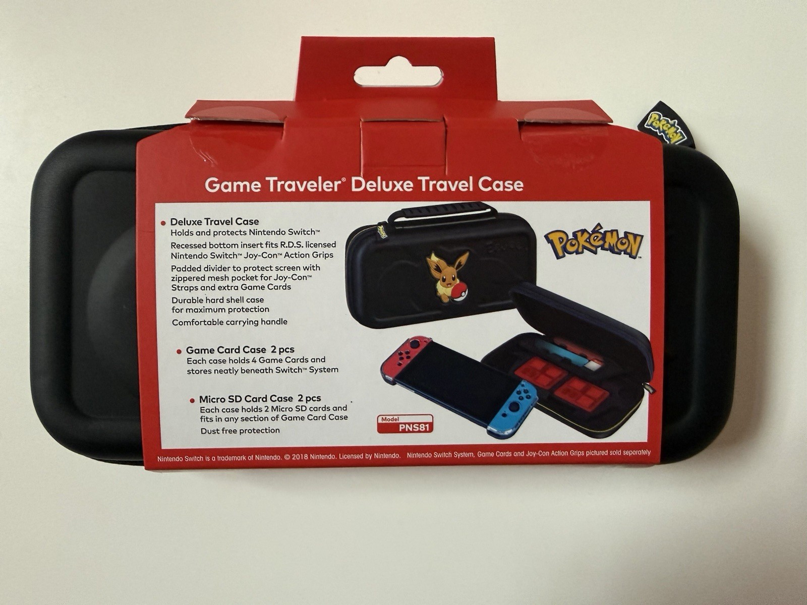 Nintendo Switch Pokemon Let’s Go Eevee Console w Poke Ball CARDS Case Book Lot