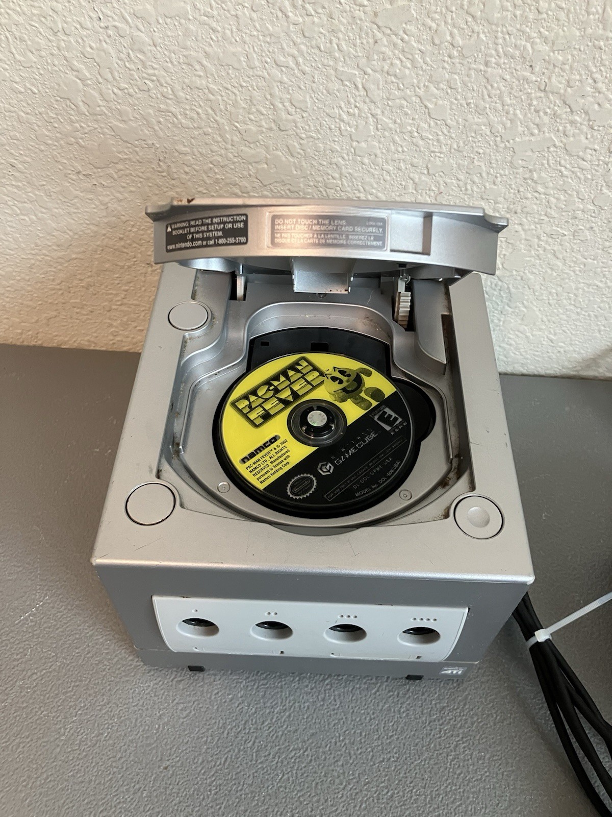 Nintendo GameCube Console Platinum DOL-101 – Bundle 3 Games 2 Controllers Tested