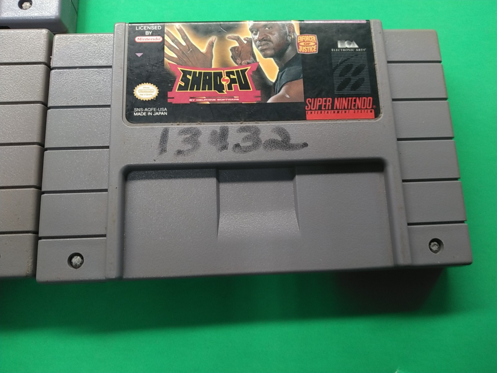 Super Nintendo system SNES with Mortal Kombat 2 Controllers All Hookups