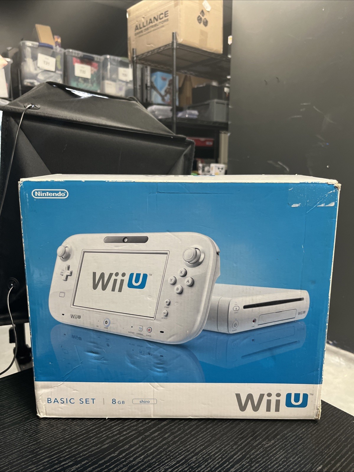 Nintendo Wii U 32GB White Tested working In Great Condition Japan!!!