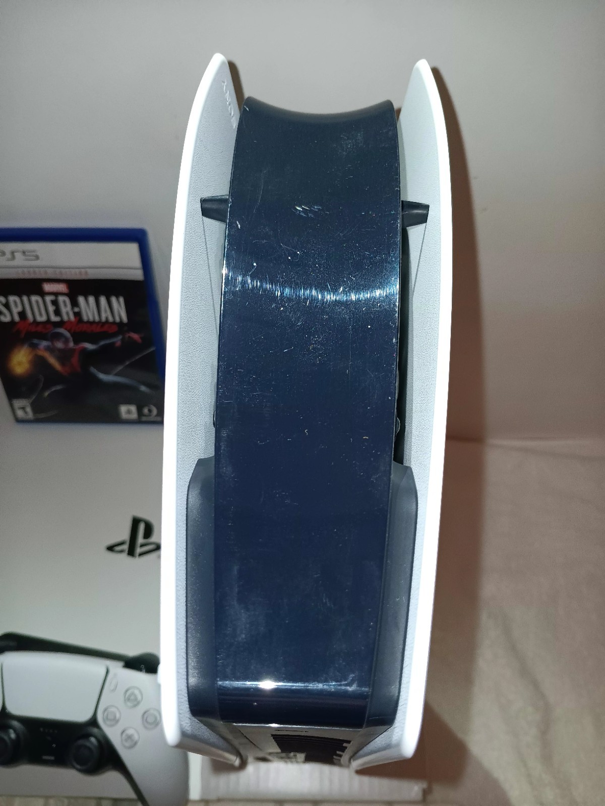 Sony PlayStation 5 Slim Digital 1TB White current adult owner no dust lik e new