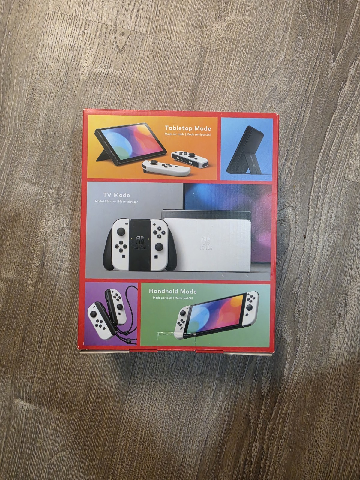 Nintendo Switch OLED Model White Handheld Console – Excellent Mint Cond in Box