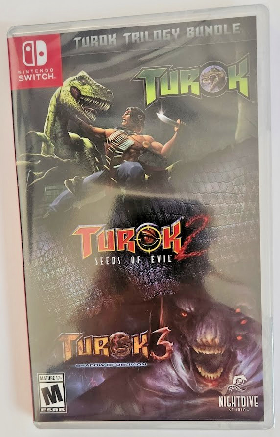 Turok Trilogy Bundle Switch Brand New Game Special (2025 Misc)