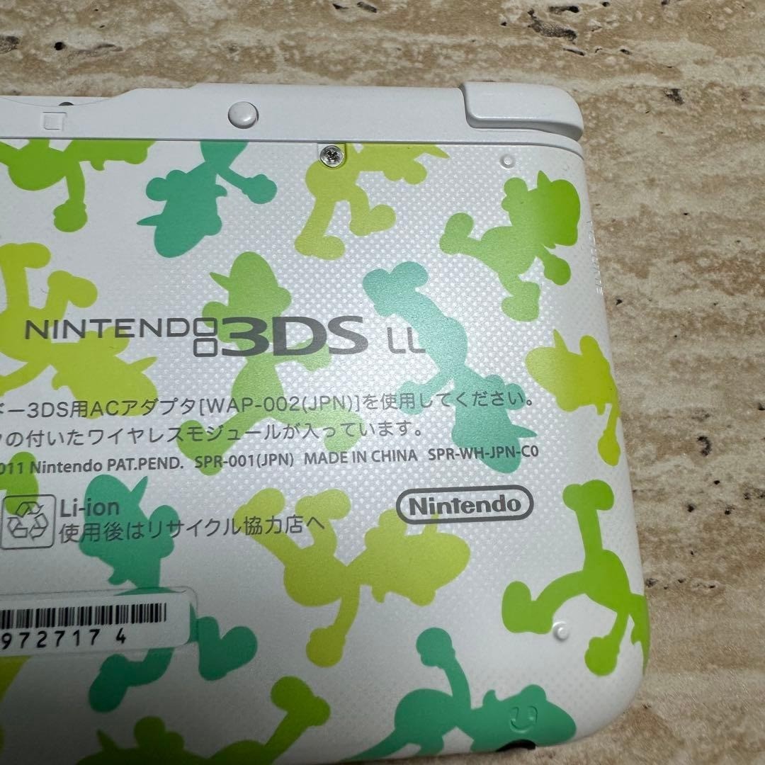 Nintendo 3DS LL Luigi 30th Anniversary Edition Console Tested Working 6552