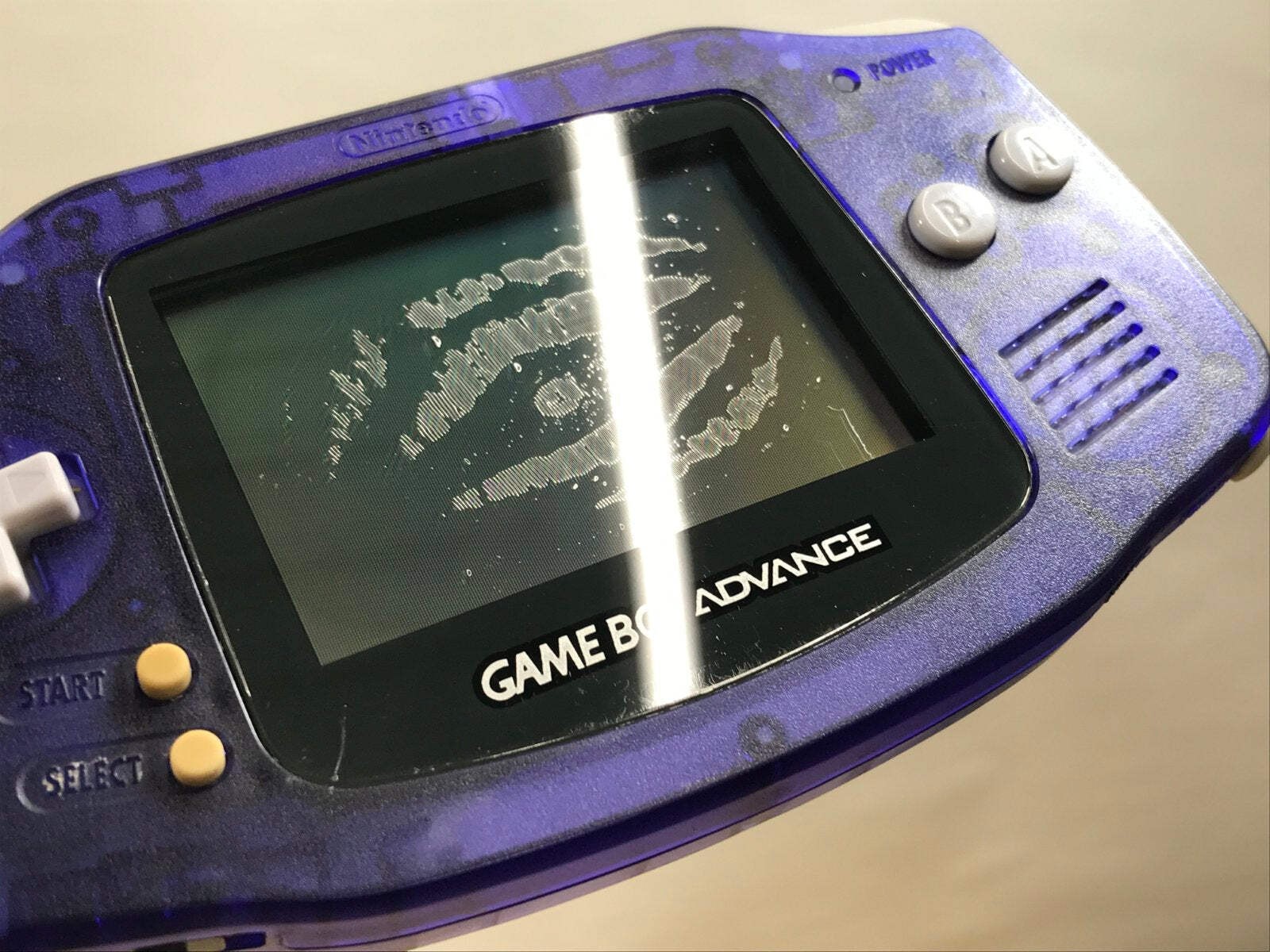 GameBoy Advance Milky Blue Console Nintendo Japan – With Defects LH1200