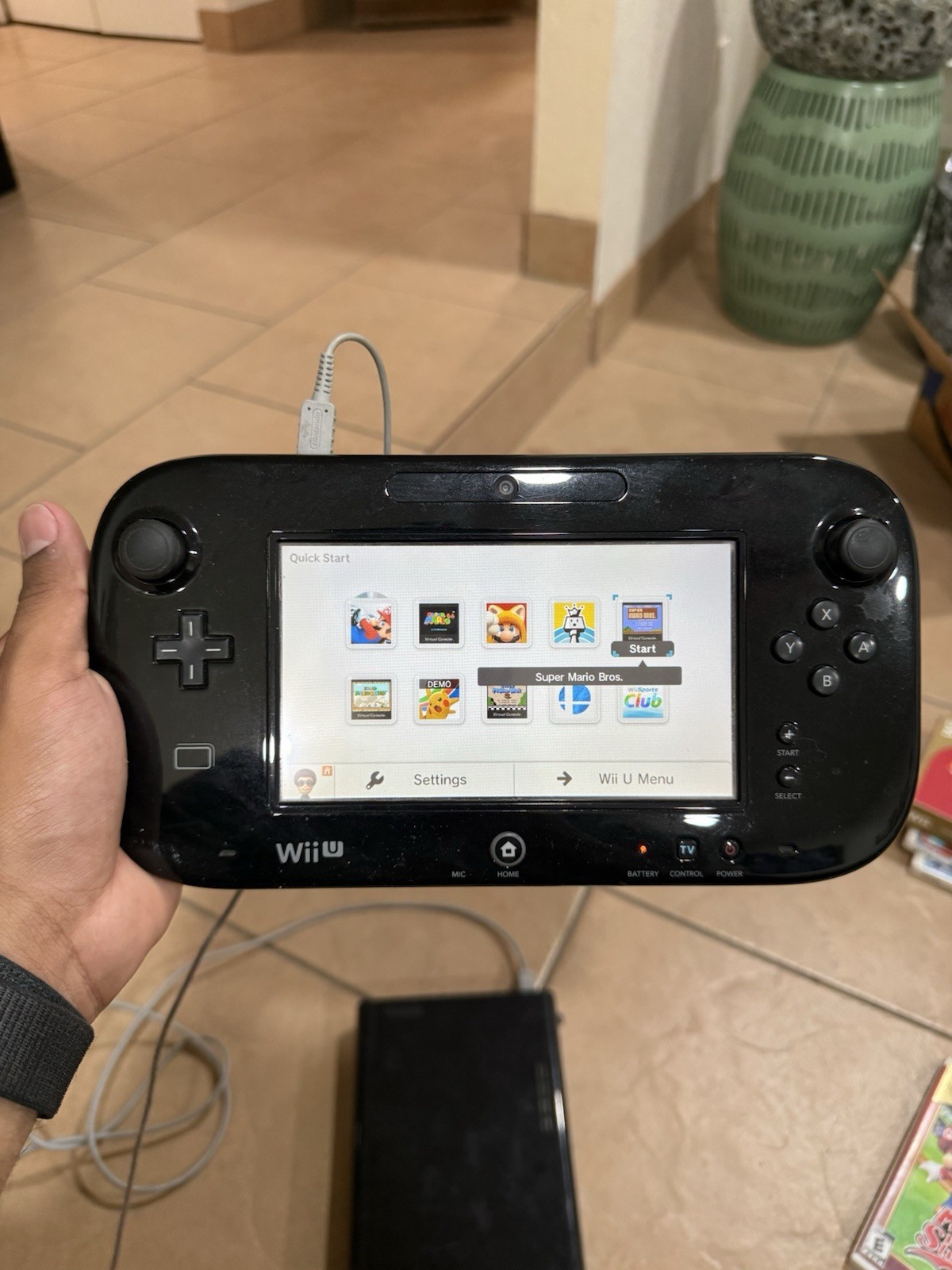 Nintendo WiiU Console Used Bundle
