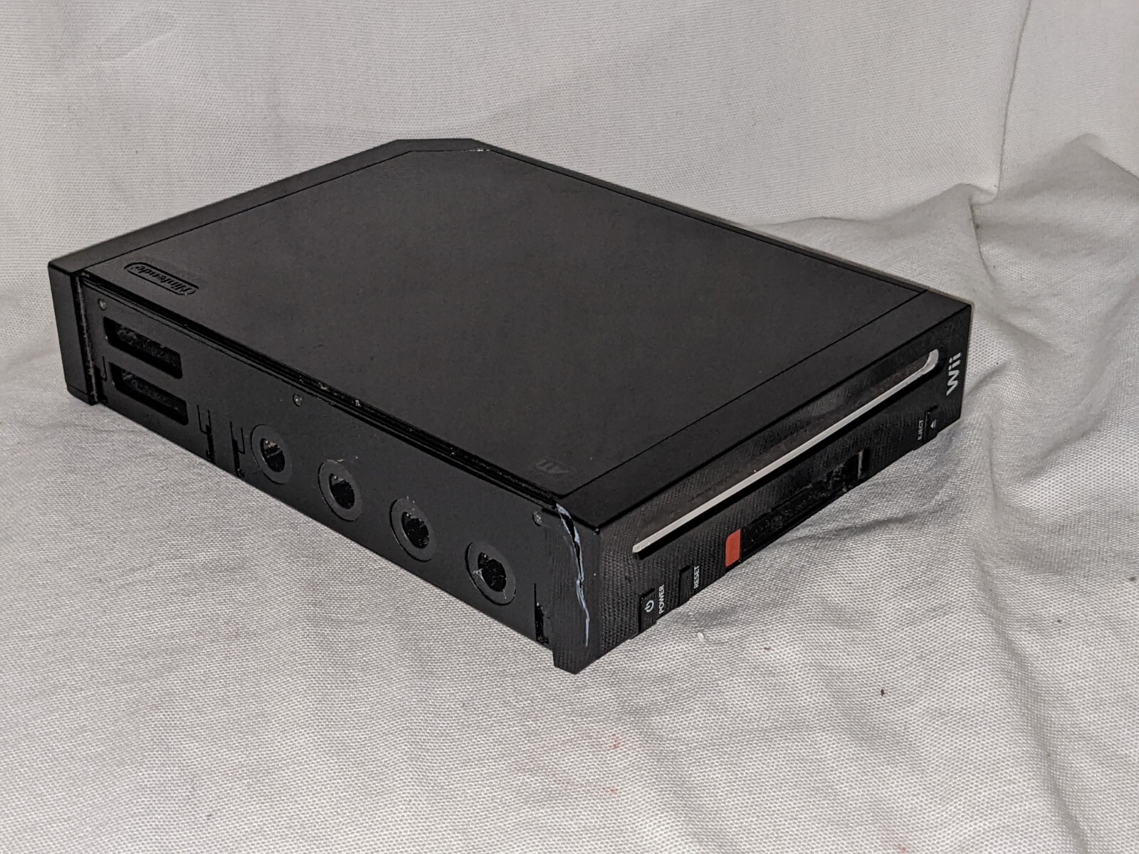Nintendo Wii Black RVL-001 CONSOLE ONLY – Tested Working