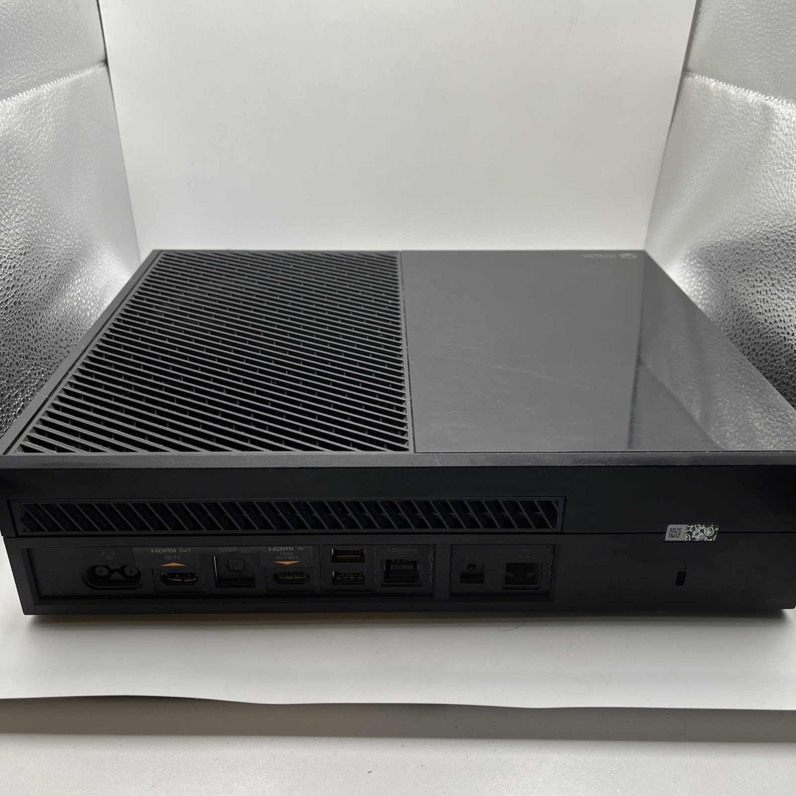 Microsoft Xbox One Console Only 365GB – Black 1540 Does Not Read Discs Tested