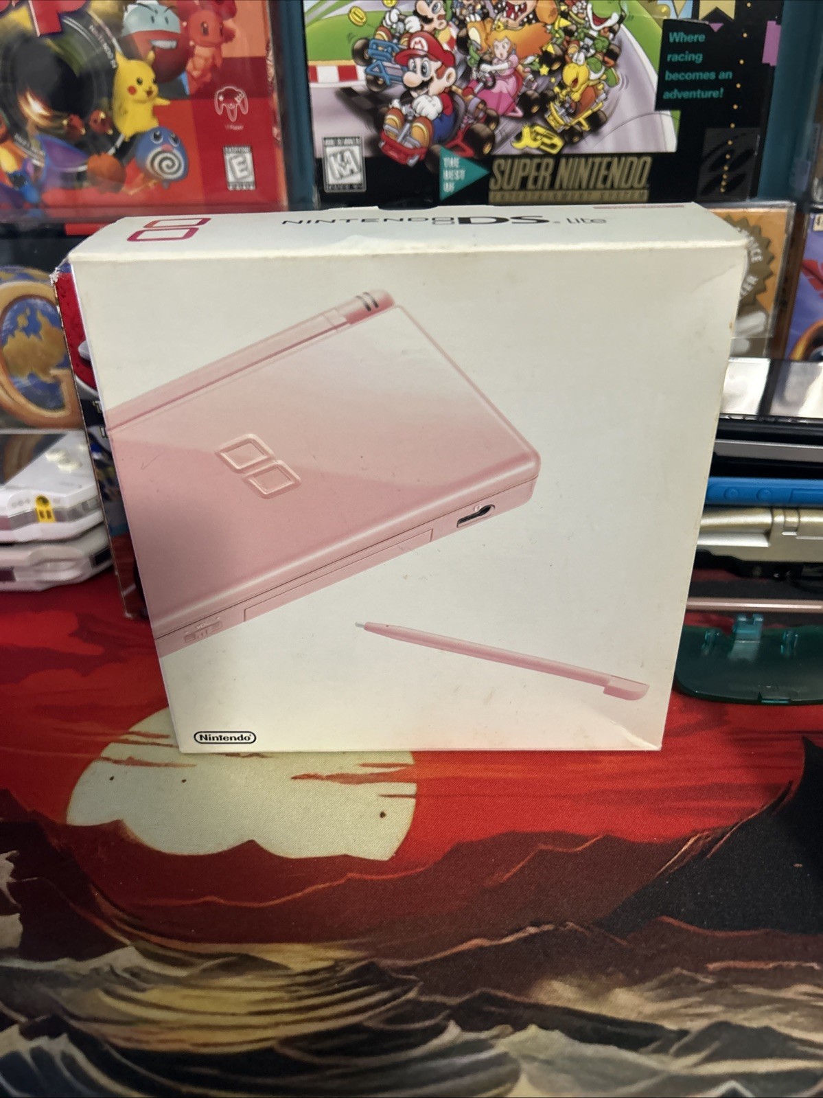 Nintendo DS Lite System Portable Gaming Console – Coral Pink