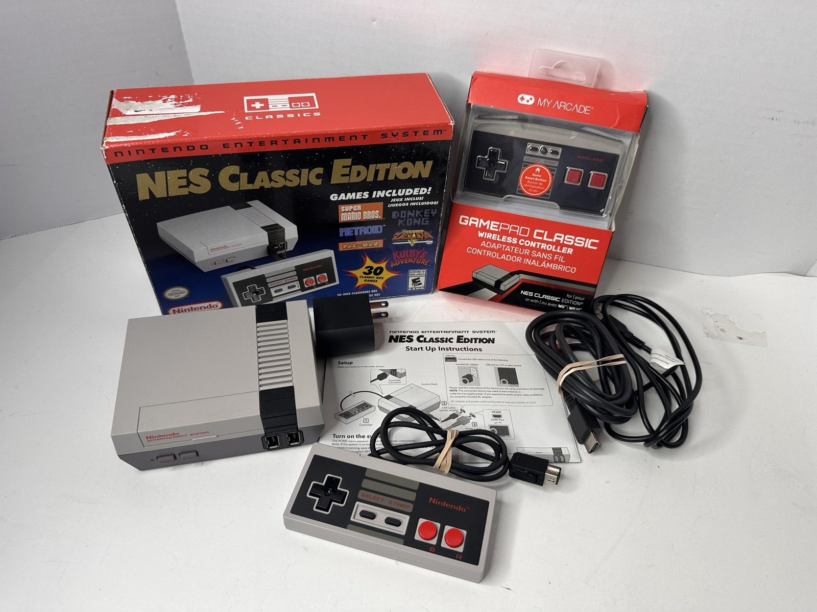 Nintendo NES Classic Edition Console Boxed W/ Controller HDMI Cables My Arcade