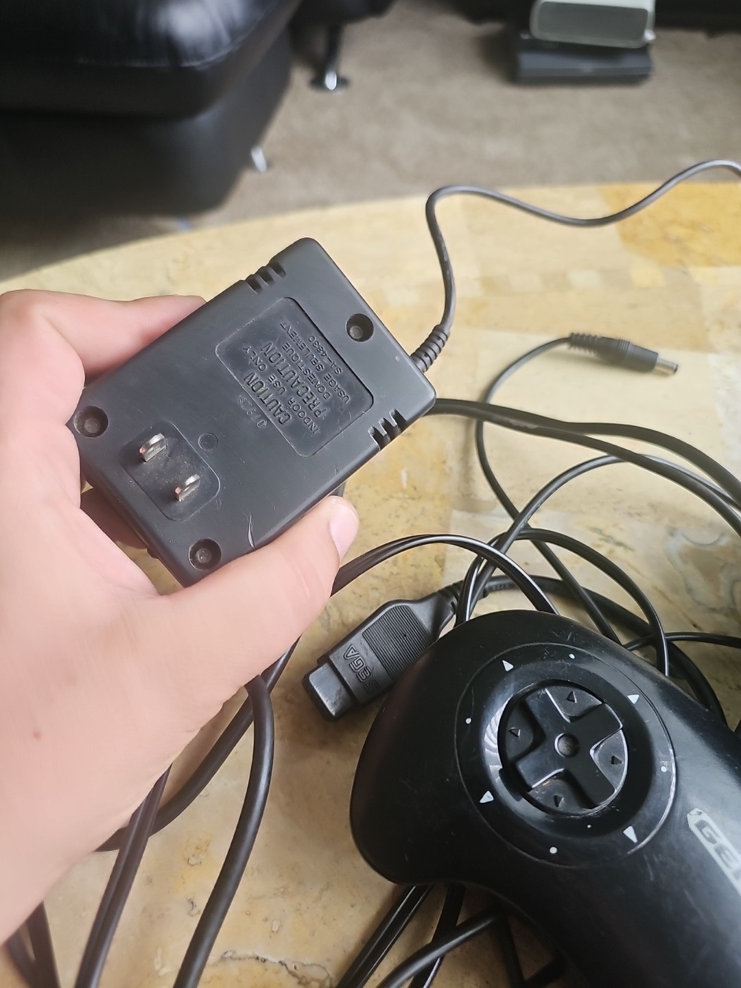 Sega Genesis Console Model 1601 Original Japan Tested Works Good Plug And Play