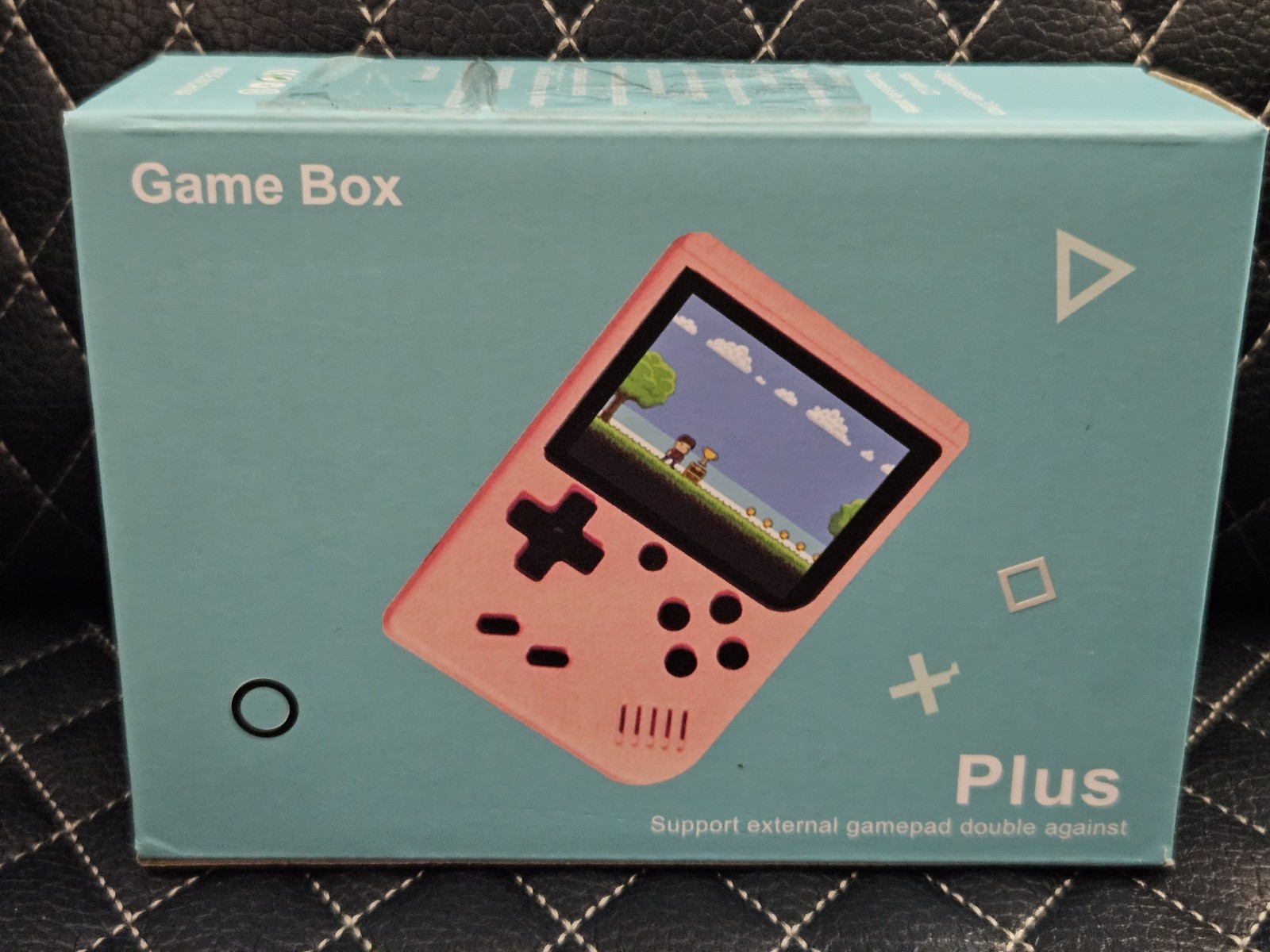Game Box Plus Handheld Console – Retro Gaming System w/ Preloaded Games – Green