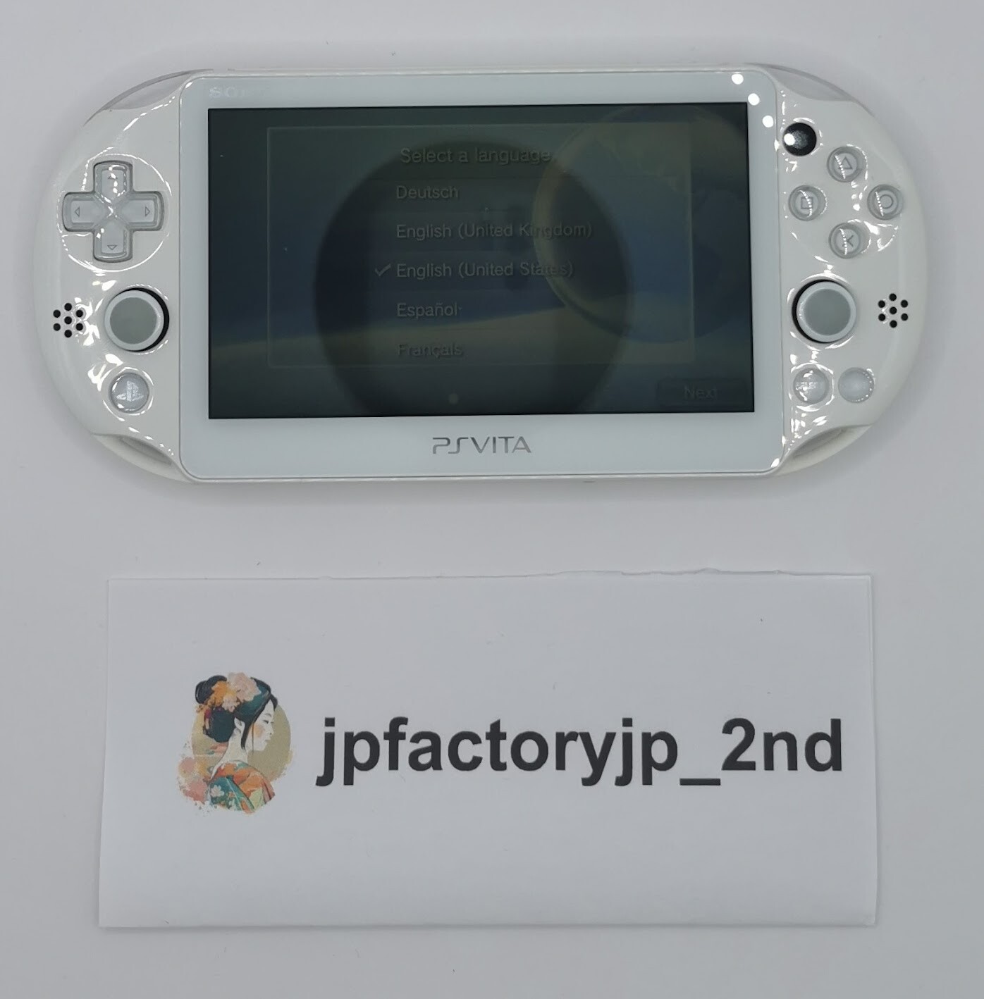 SONY PS Vita PCH-2000 Playstation Console Only Chargers Various Colors