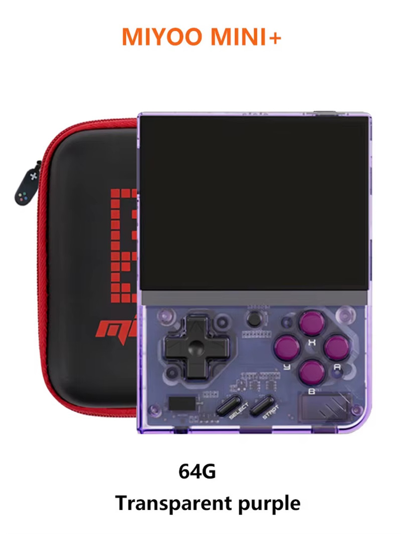 Mini plus Portable Retro Handheld Game Console 3.5-Inch IPS HD Screen Children’S