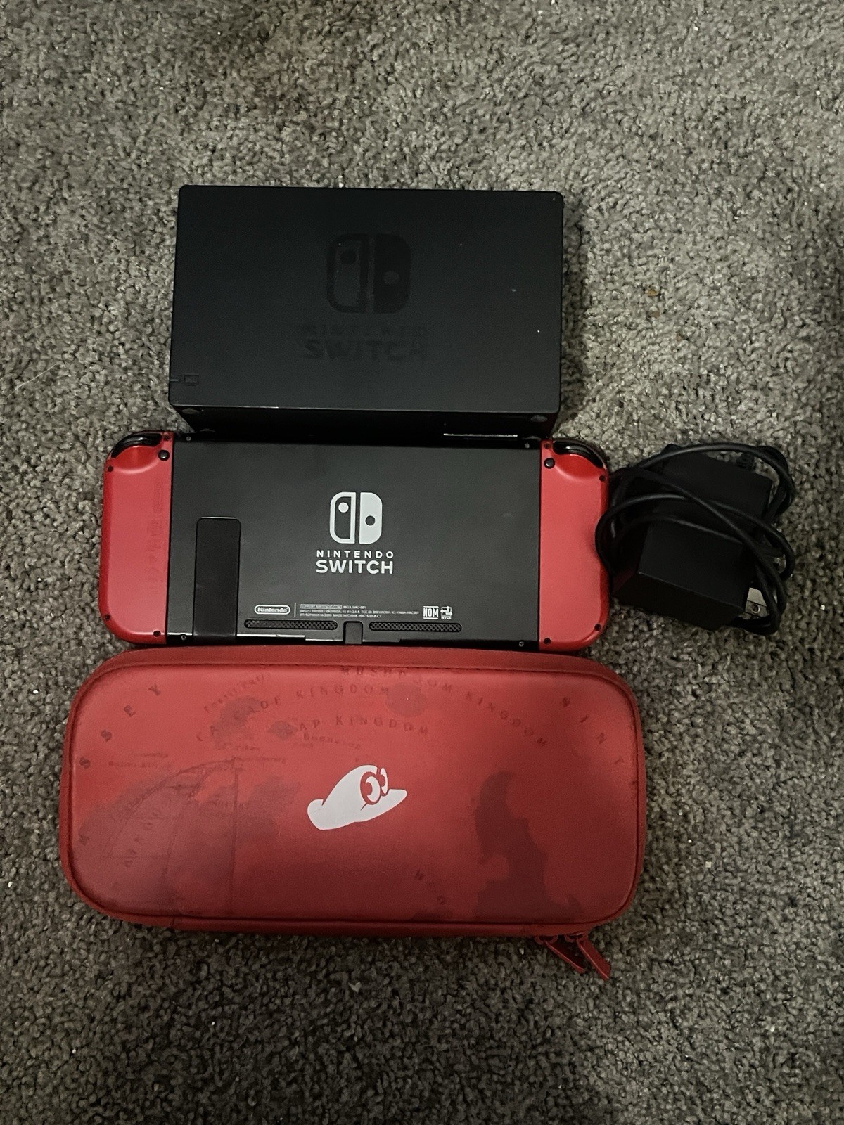 Nintendo Switch Super Mario Odyssey Edition (with Red Joy-Cons) Red Console