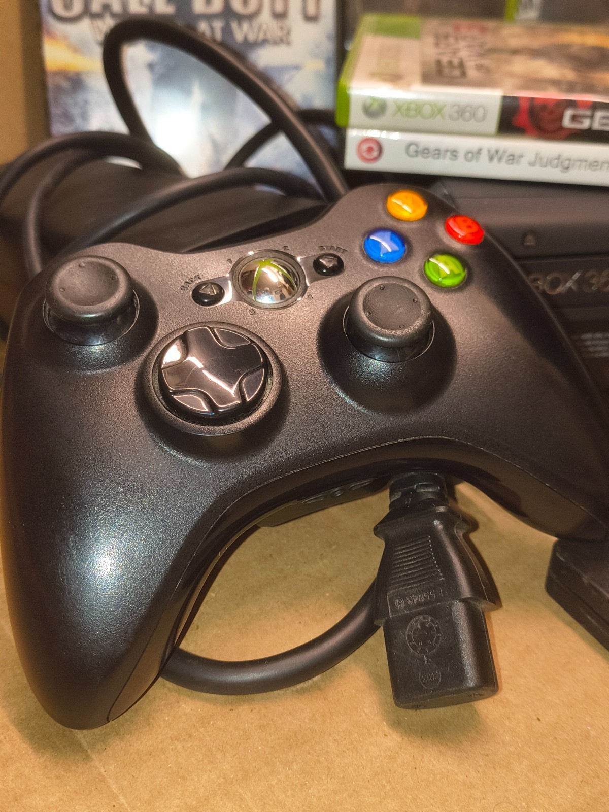 Microsoft Xbox 360 Black Console Bundle