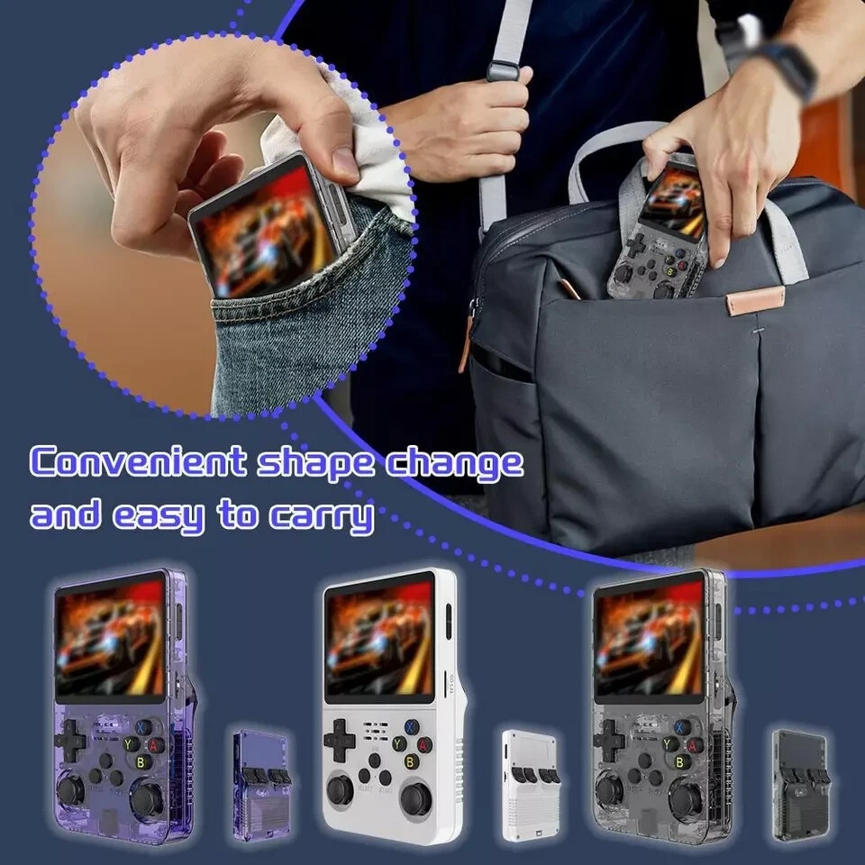 Retro Keyboy Handheld Console 3.5” Screen 15000+ Games 64G Dual Joystick