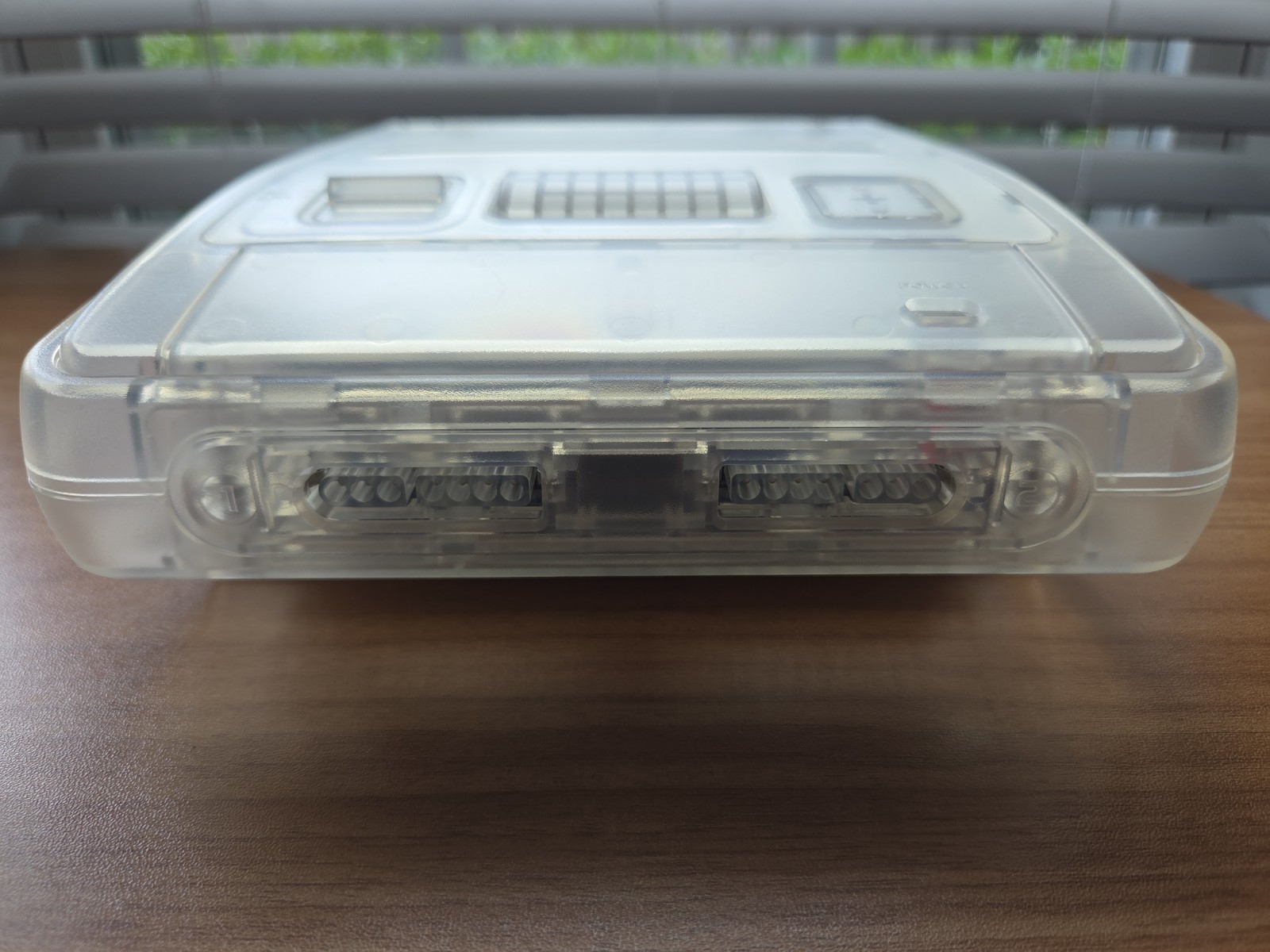 Super Nintendo Famicom SNES Console Bundle Controller + Transparent SFC Shell