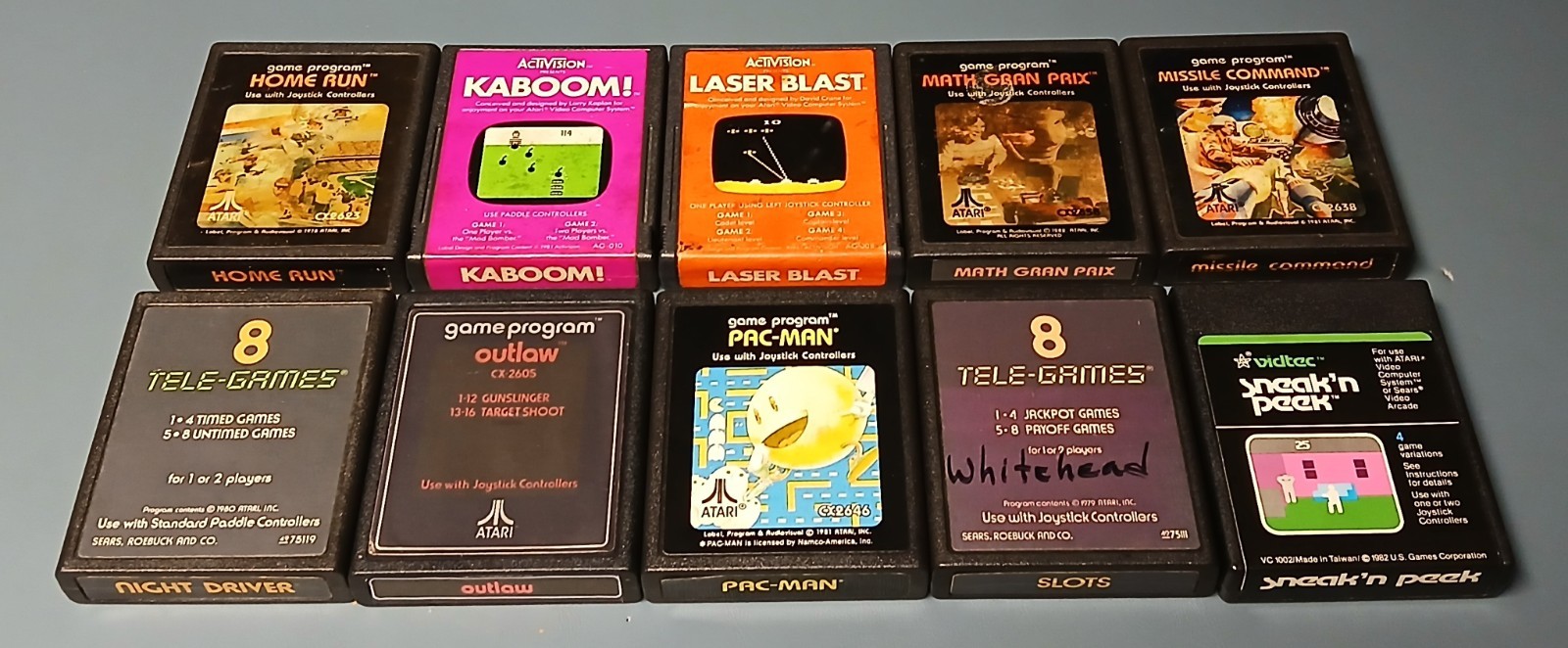 Atari 2600 System Bundle with Console, 30 Games, Joysticks, Paddles, And More!
