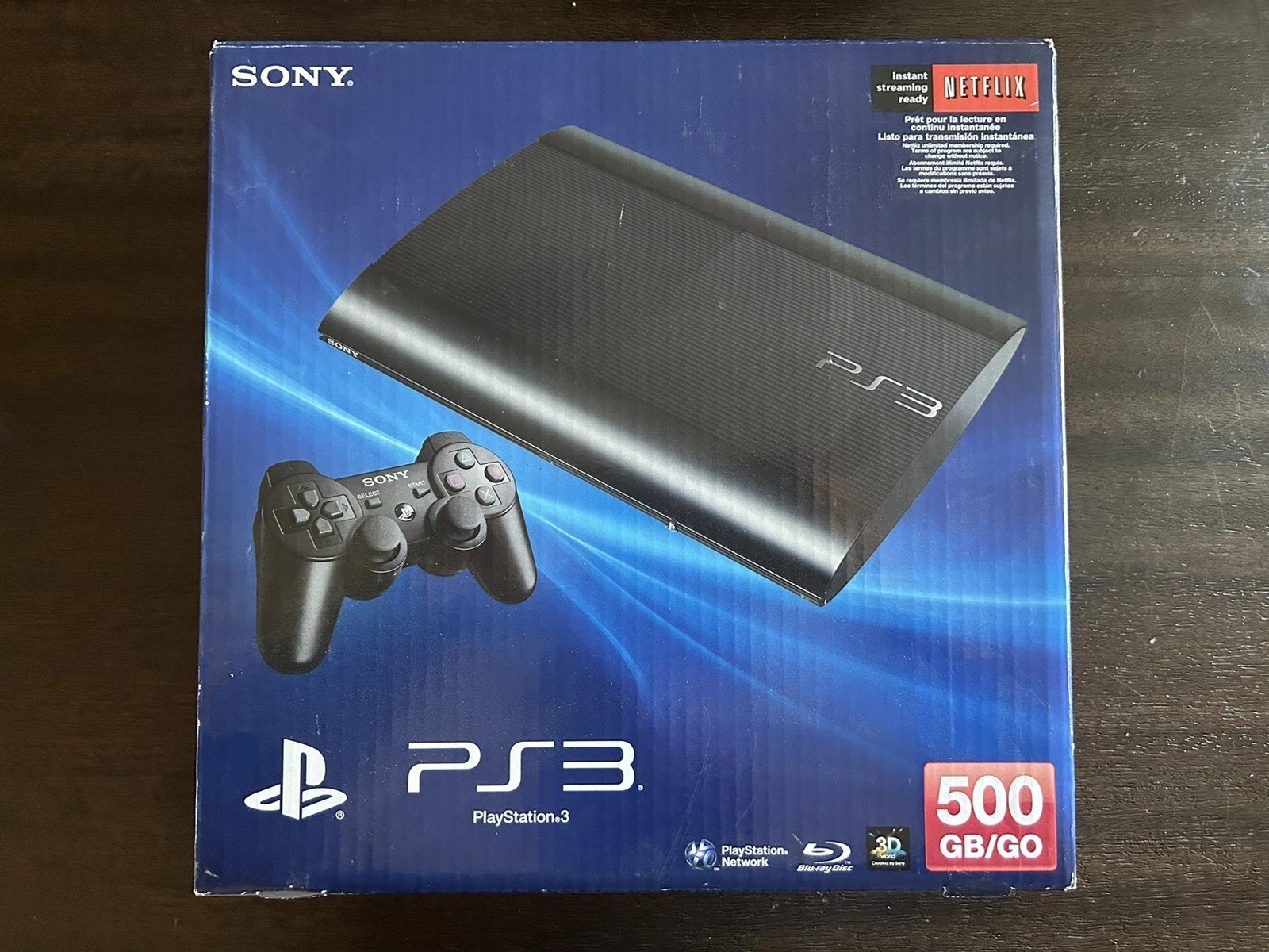 Playstation 3 PS3 Super Slim 500GB Console – CIB – Complete In Box