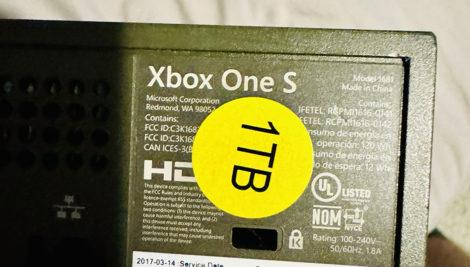 Microsoft Xbox One S 1TB Console Gaming System Military Green 1681