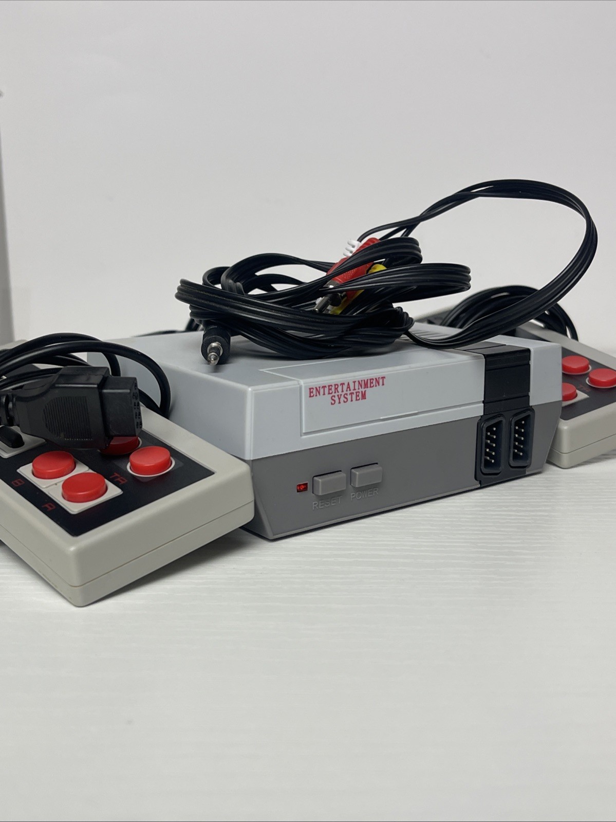 Nintendo Mini Classic NES-001 Video Game Console-Gray W/ Controllers – READ DESC