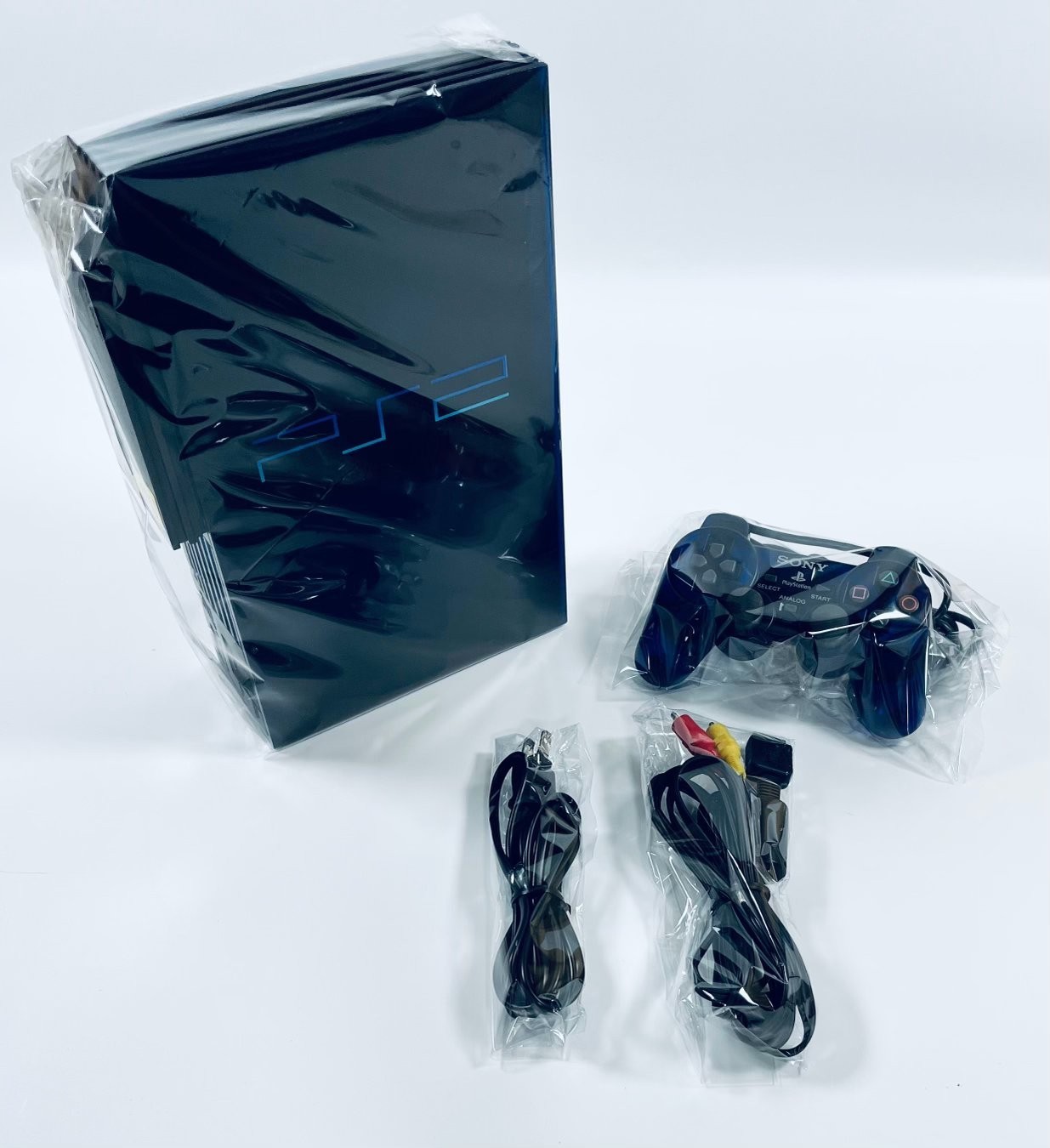 🌌 SONY PS2 SCPH-50000 Midnight Blue Console HDD Set Japan Tested Limited 🎮✨