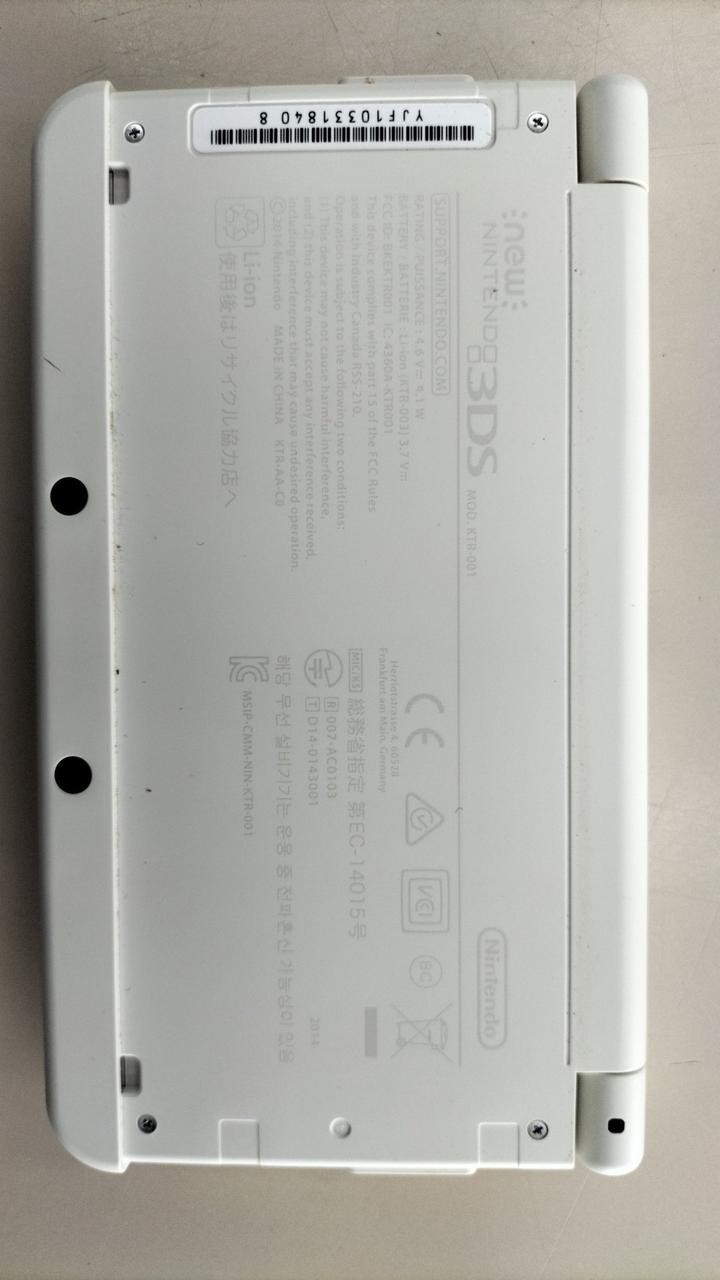 Nintendo NEW3DS Model KTR 001 NINTENDO