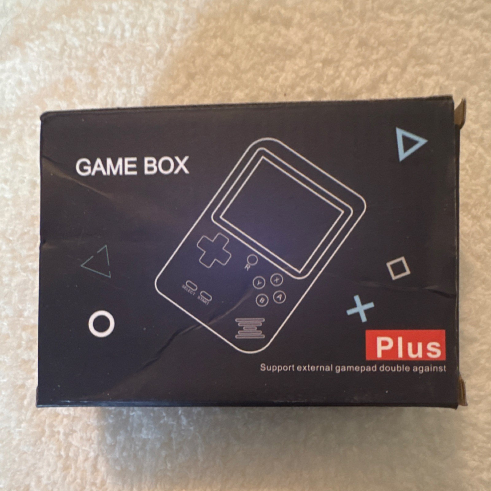 Game Box Plus Handheld Game Console Red, Built-in Games, Composite RCA AV